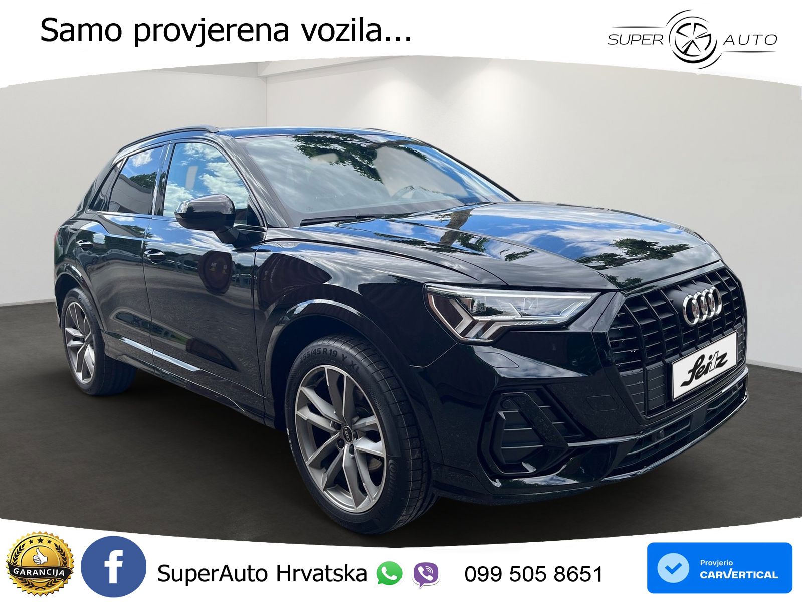 Audi Q3 35 TFSI (150 KS) S line MATRIX+GR SJED+KAM