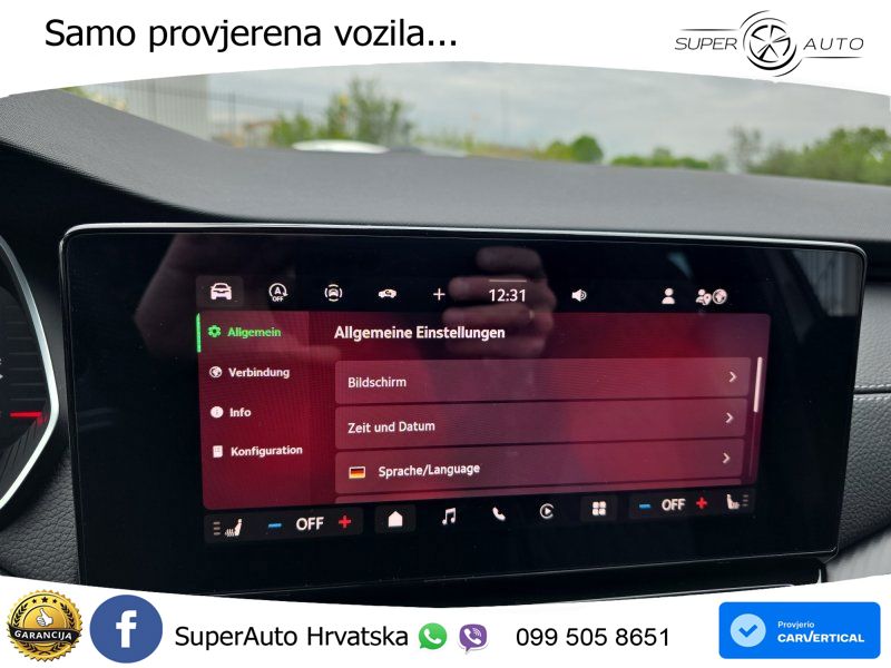 Škoda Octavia Combi 1.5 TSI (150 KS) DSG SportLine