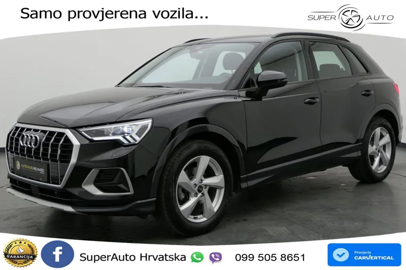 Audi Q3 35 TFSI (150 KS) S tronic advanced LED+GR SJED+ACC
