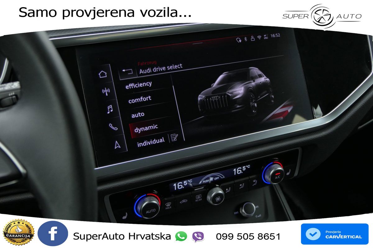 Audi Q3 35 TFSI (150 KS) S tronic advanced LED+GR SJED+ACC