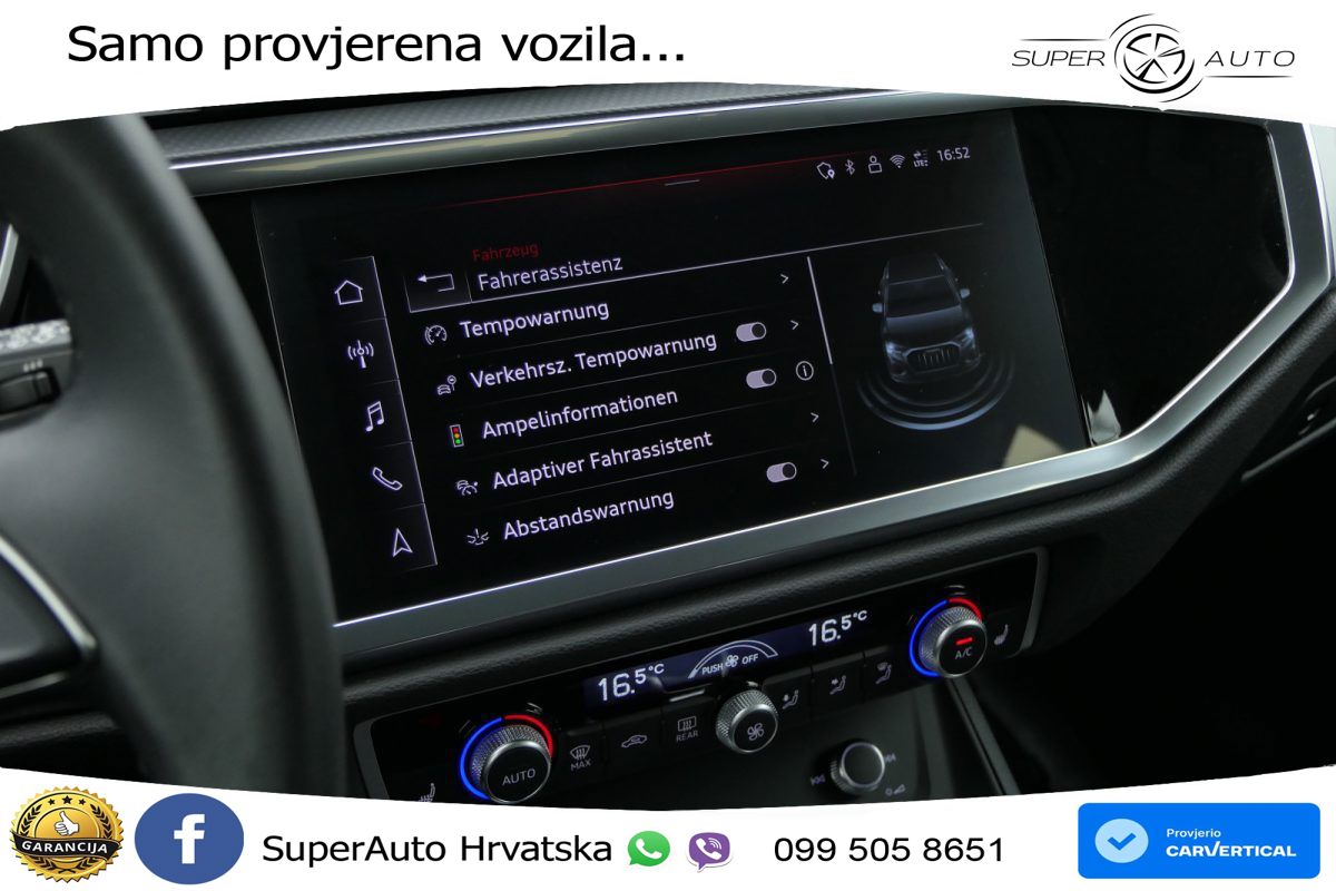 Audi Q3 35 TFSI (150 KS) S tronic advanced LED+GR SJED+ACC