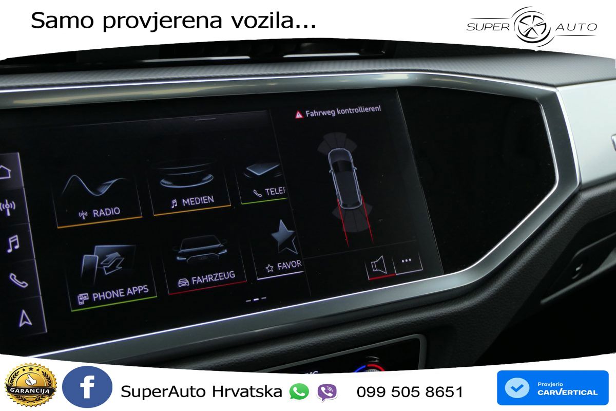 Audi Q3 35 TFSI (150 KS) S tronic advanced LED+GR SJED+ACC