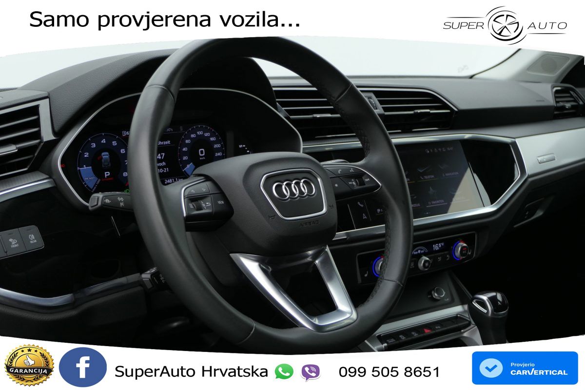Audi Q3 35 TFSI (150 KS) S tronic advanced LED+GR SJED+ACC