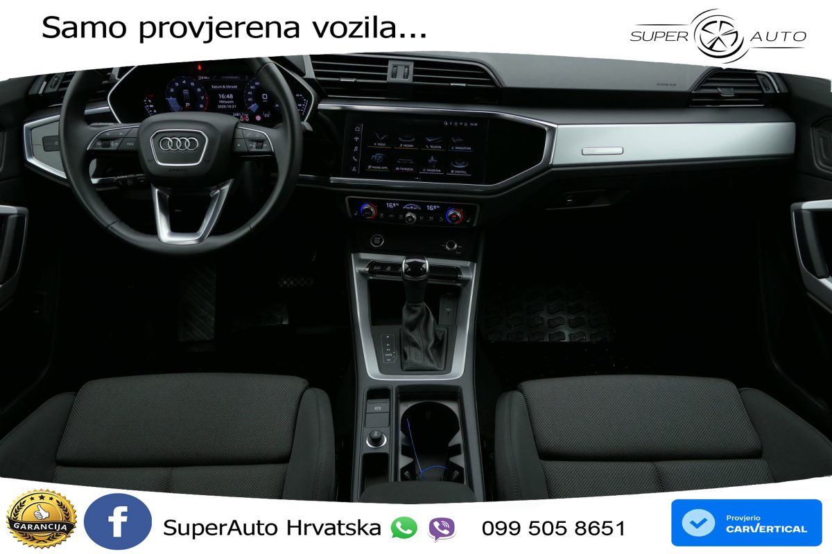 Audi Q3 35 TFSI (150 KS) S tronic advanced LED+GR SJED+ACC
