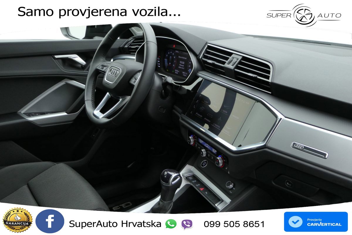 Audi Q3 35 TFSI (150 KS) S tronic advanced LED+GR SJED+ACC