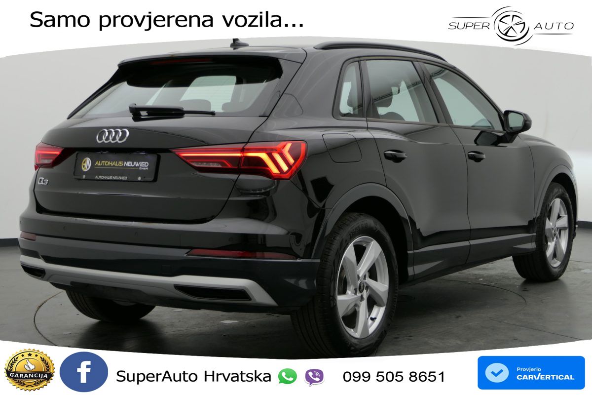Audi Q3 35 TFSI (150 KS) S tronic advanced LED+GR SJED+ACC