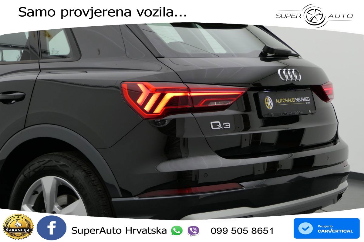 Audi Q3 35 TFSI (150 KS) S tronic advanced LED+GR SJED+ACC