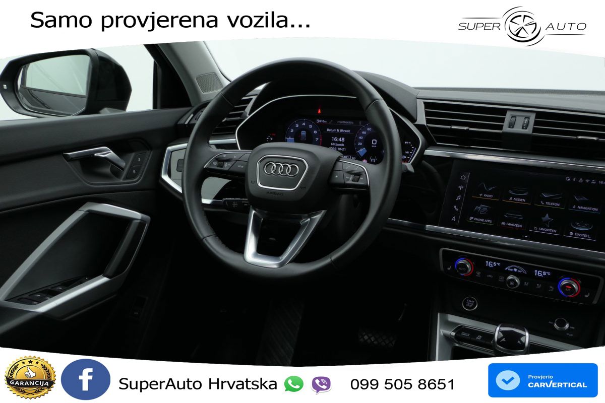 Audi Q3 35 TFSI (150 KS) S tronic advanced LED+GR SJED+ACC