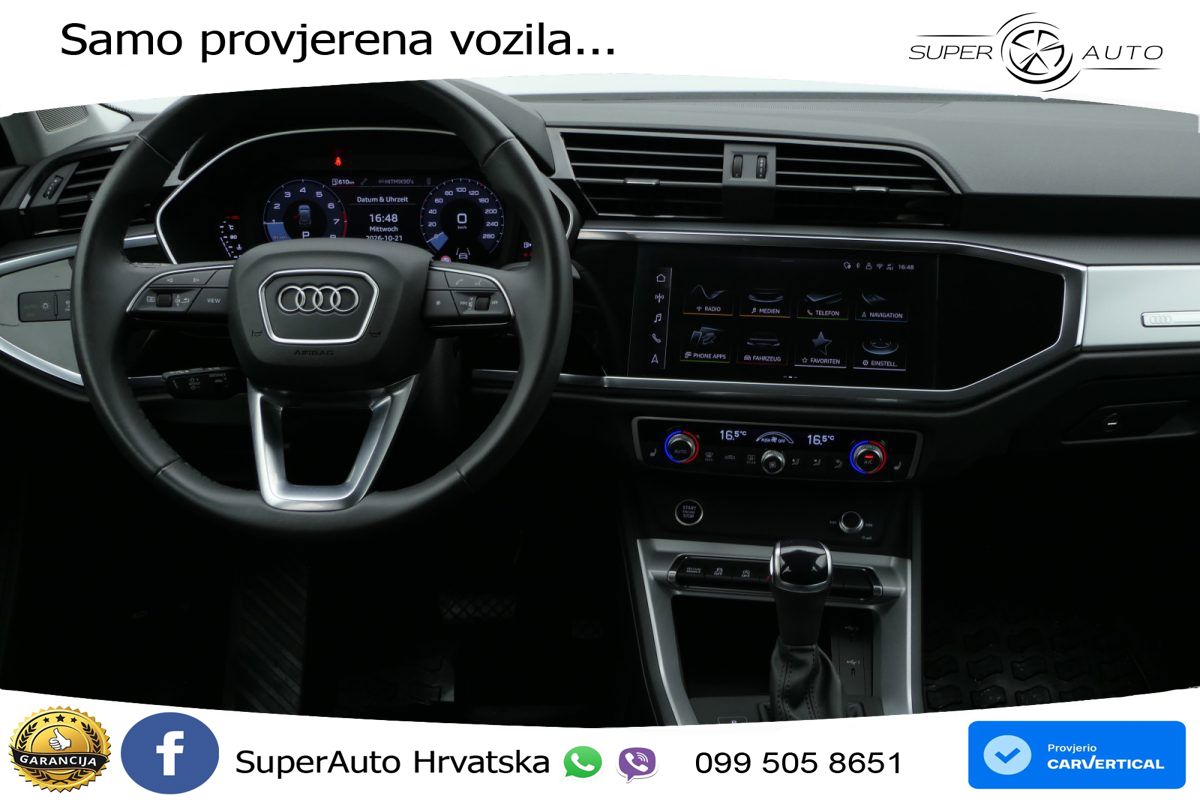 Audi Q3 35 TFSI (150 KS) S tronic advanced LED+GR SJED+ACC