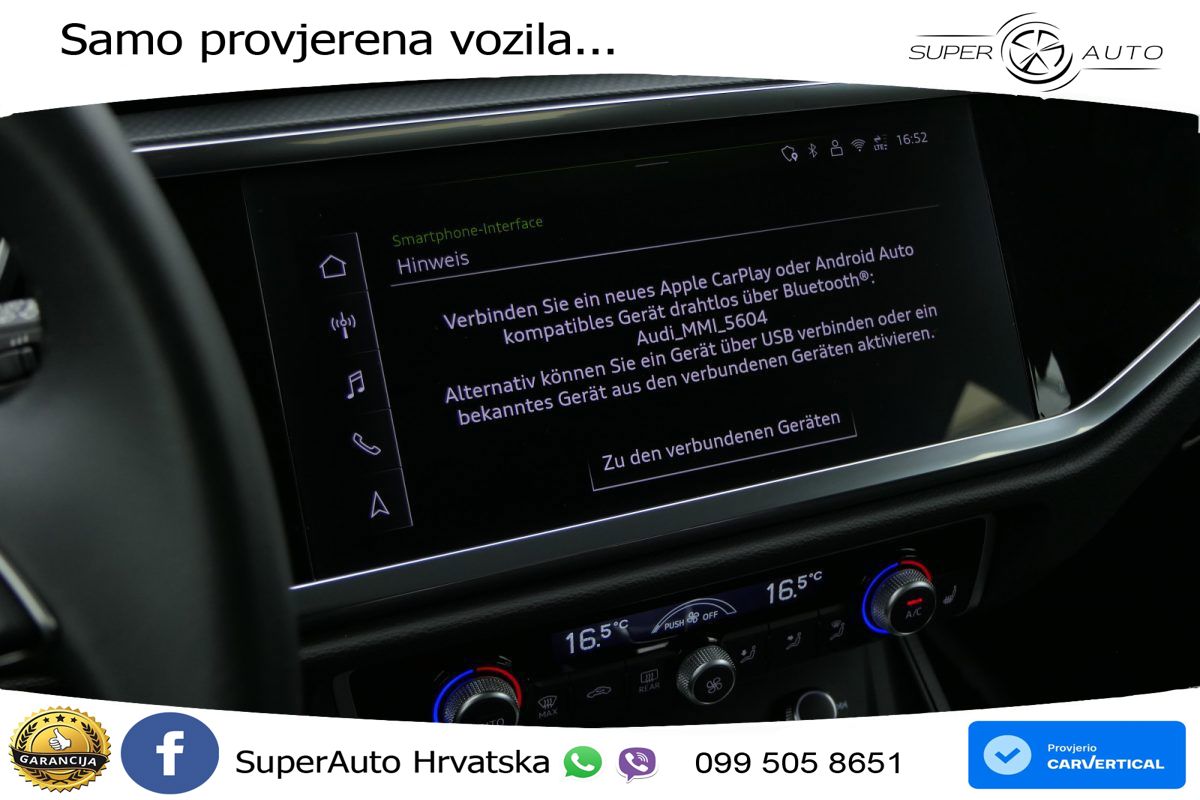 Audi Q3 35 TFSI (150 KS) S tronic advanced LED+GR SJED+ACC