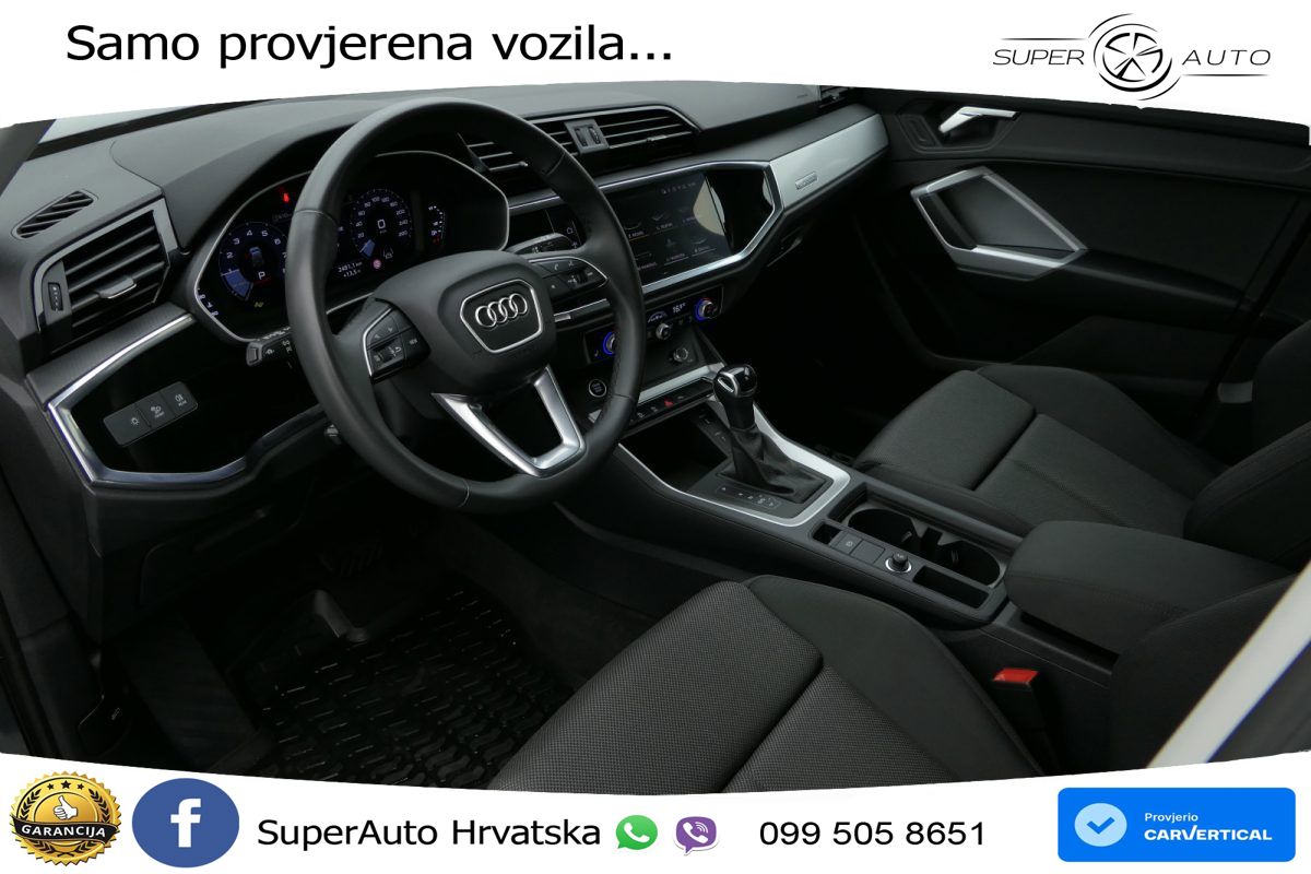 Audi Q3 35 TFSI (150 KS) S tronic advanced LED+GR SJED+ACC