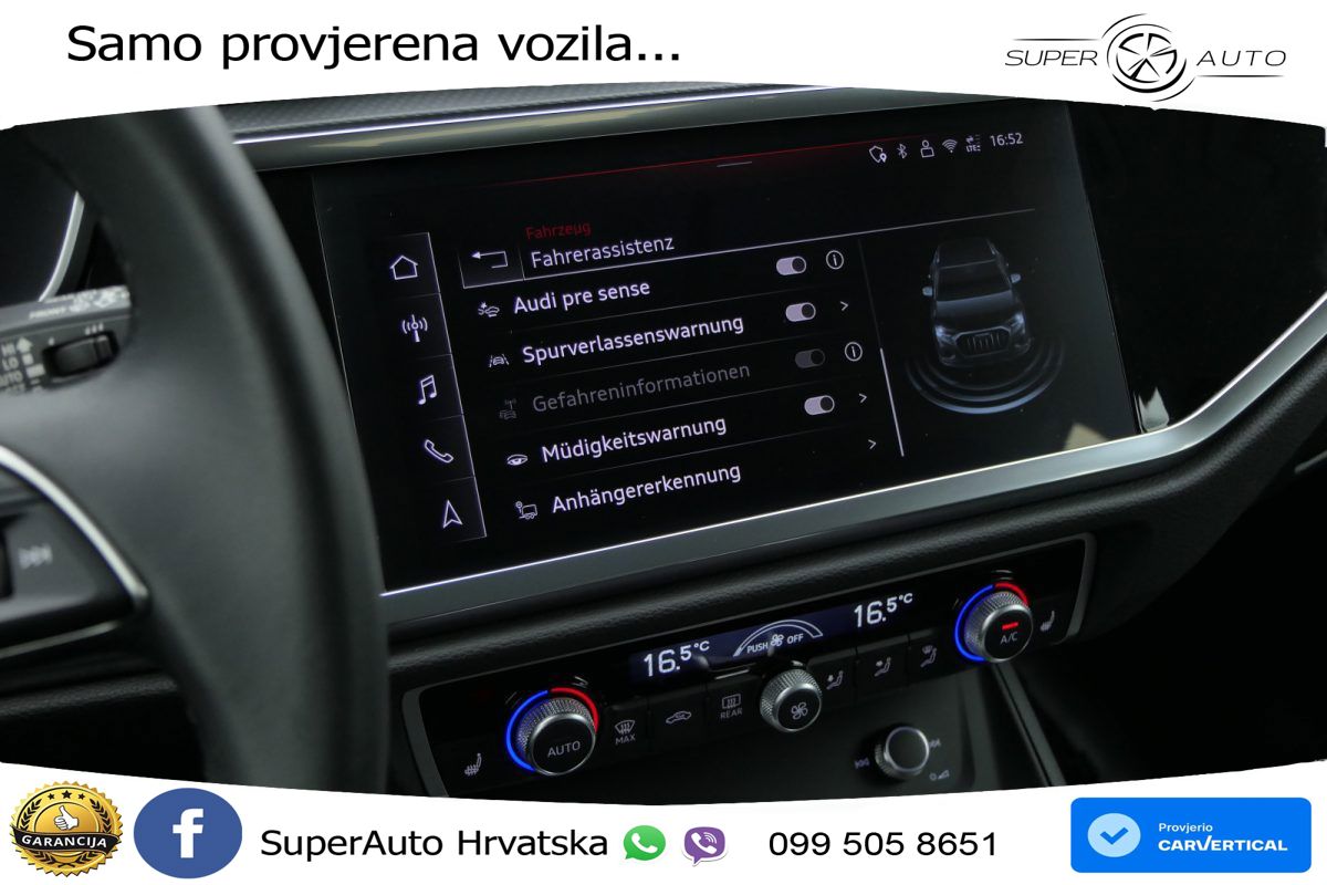 Audi Q3 35 TFSI (150 KS) S tronic advanced LED+GR SJED+ACC