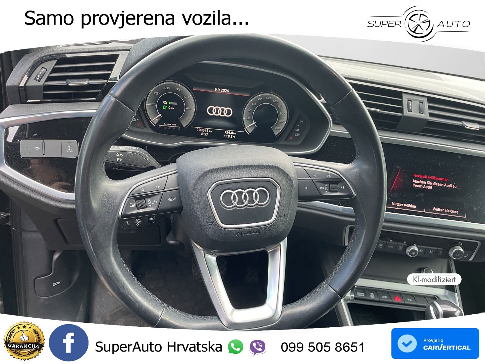 Audi Q3 45 TFSIe (245 KS) S tronic S line LED+GR SJED+ACC