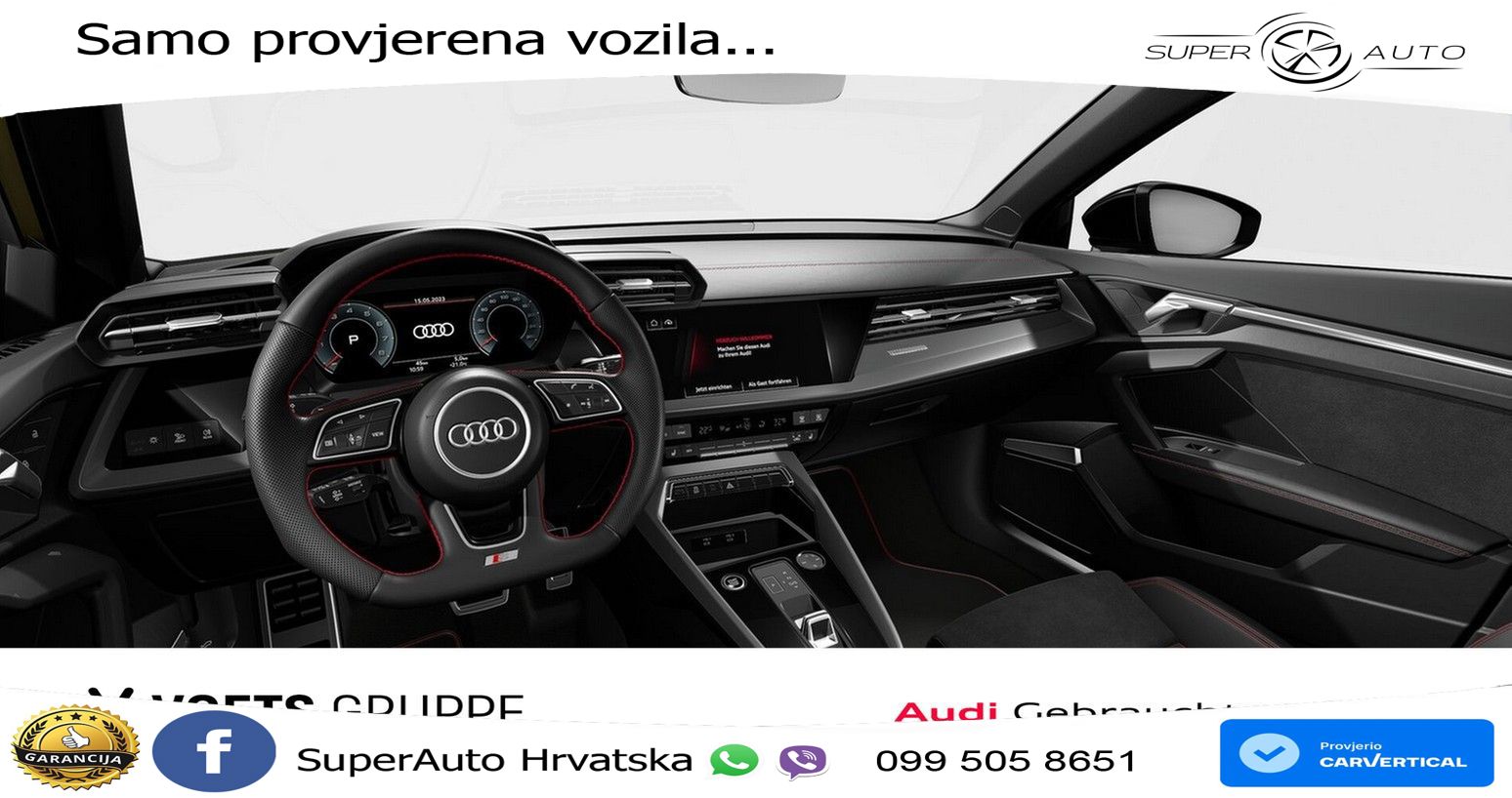 Audi A3 35 TFSI (150 KS) S tronic S line LED+GR SJED+ACC