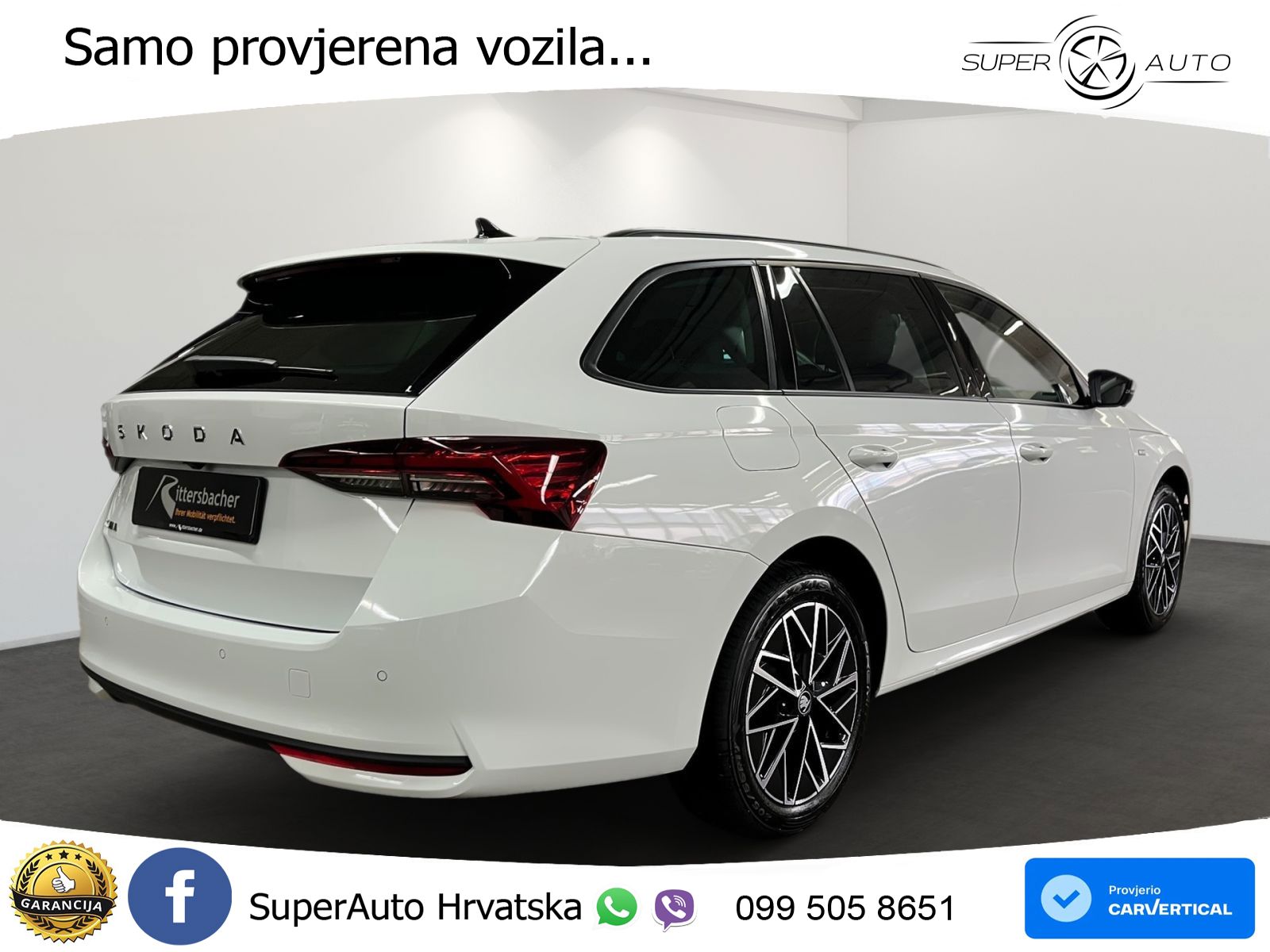 Škoda Octavia Combi 2.0 TDI (150 KS) DSG Selection LED+GR SJED+ACC