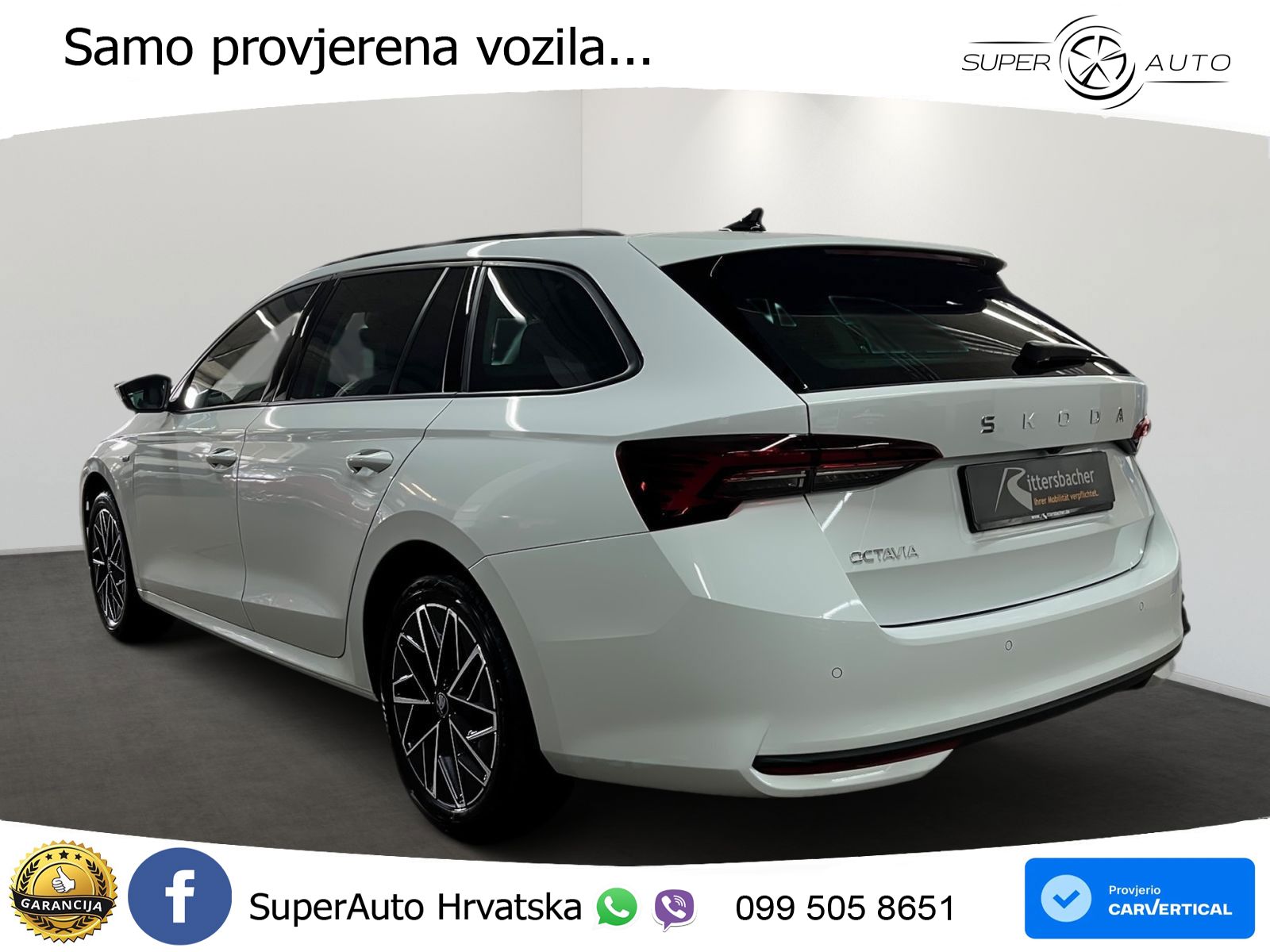 Škoda Octavia Combi 2.0 TDI (150 KS) DSG Selection LED+GR SJED+ACC