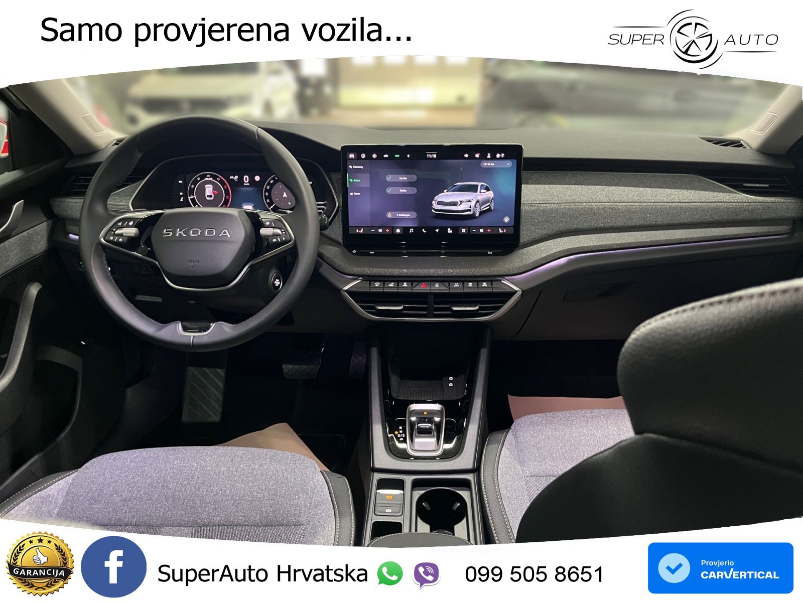 Škoda Octavia Combi 2.0 TDI (150 KS) DSG Selection LED+GR SJED+ACC