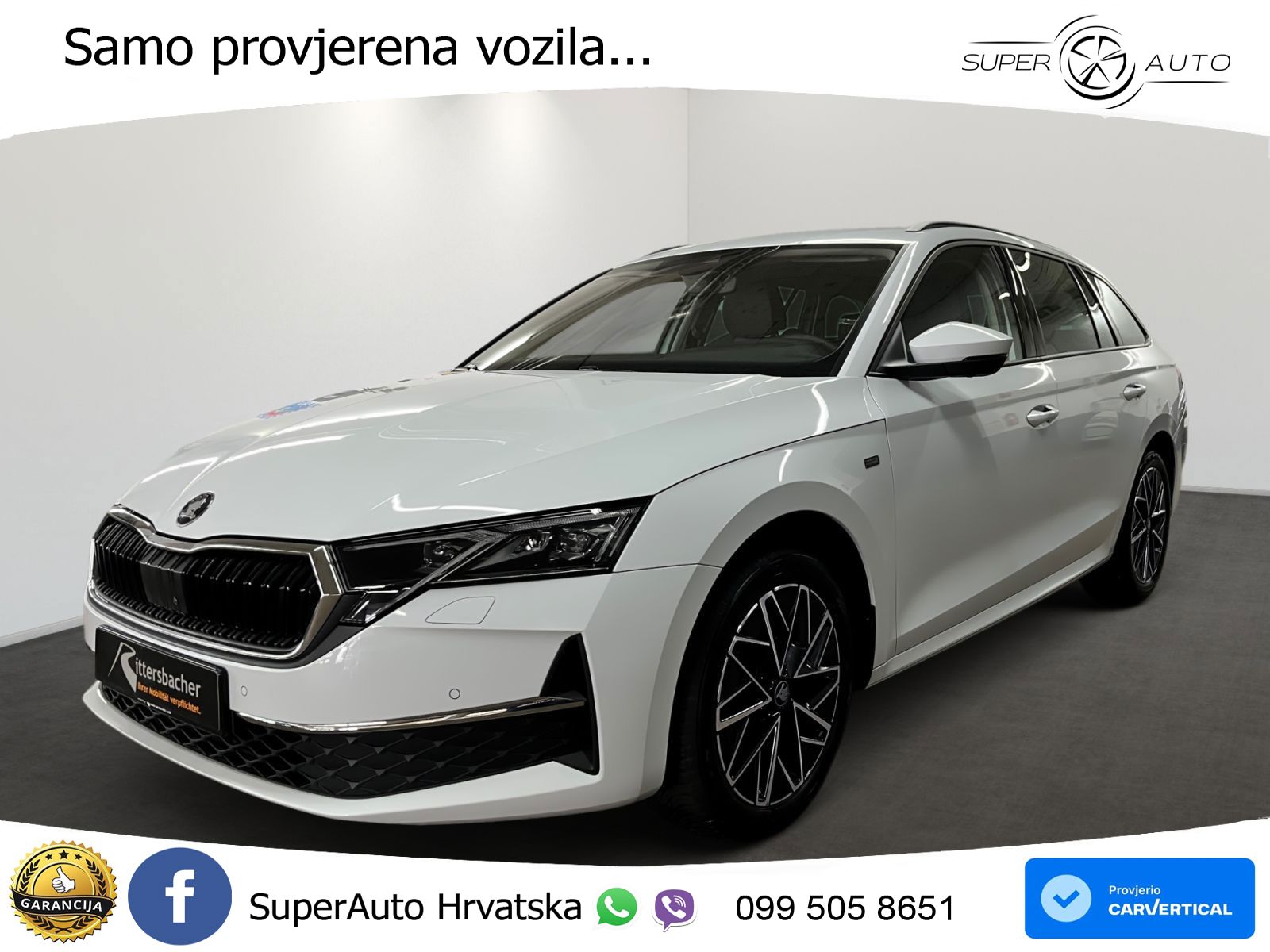Škoda Octavia Combi 2.0 TDI (150 KS) DSG Selection LED+GR SJED+ACC