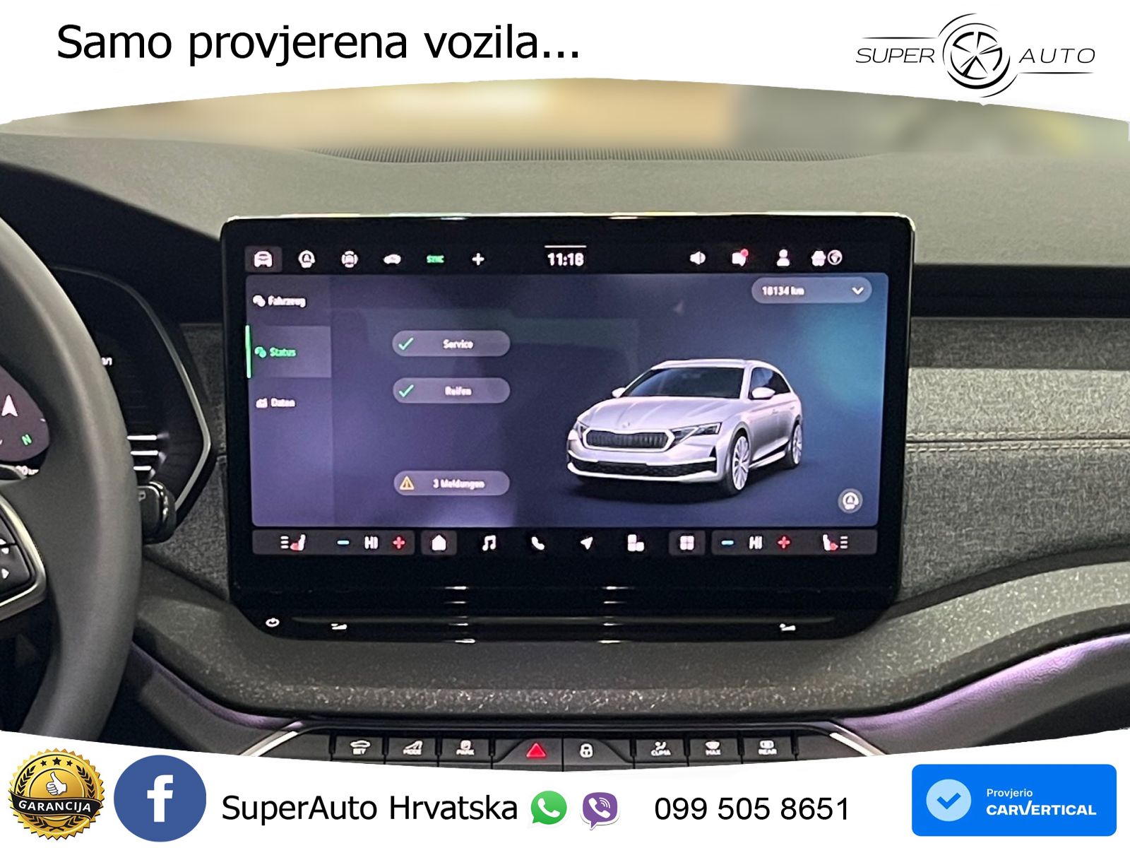 Škoda Octavia Combi 2.0 TDI (150 KS) DSG Selection LED+GR SJED+ACC
