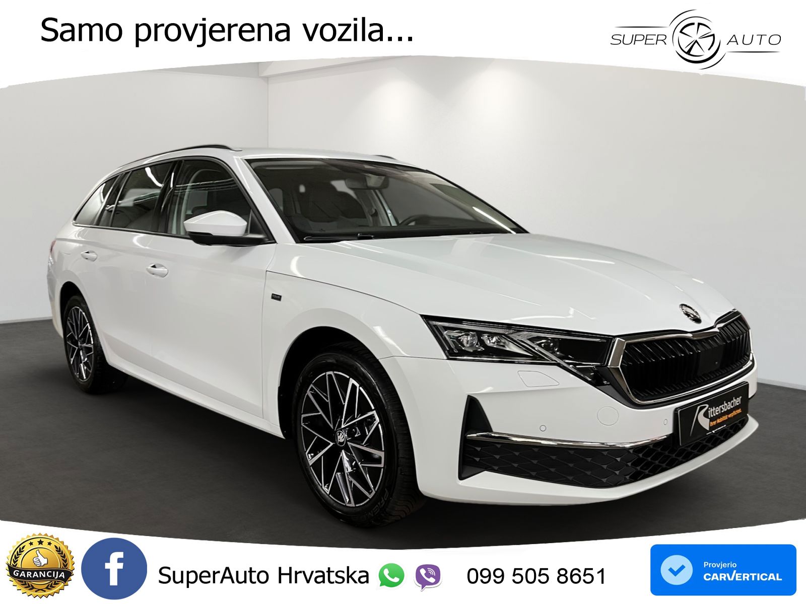 Škoda Octavia Combi 2.0 TDI (150 KS) DSG Selection LED+GR SJED+ACC