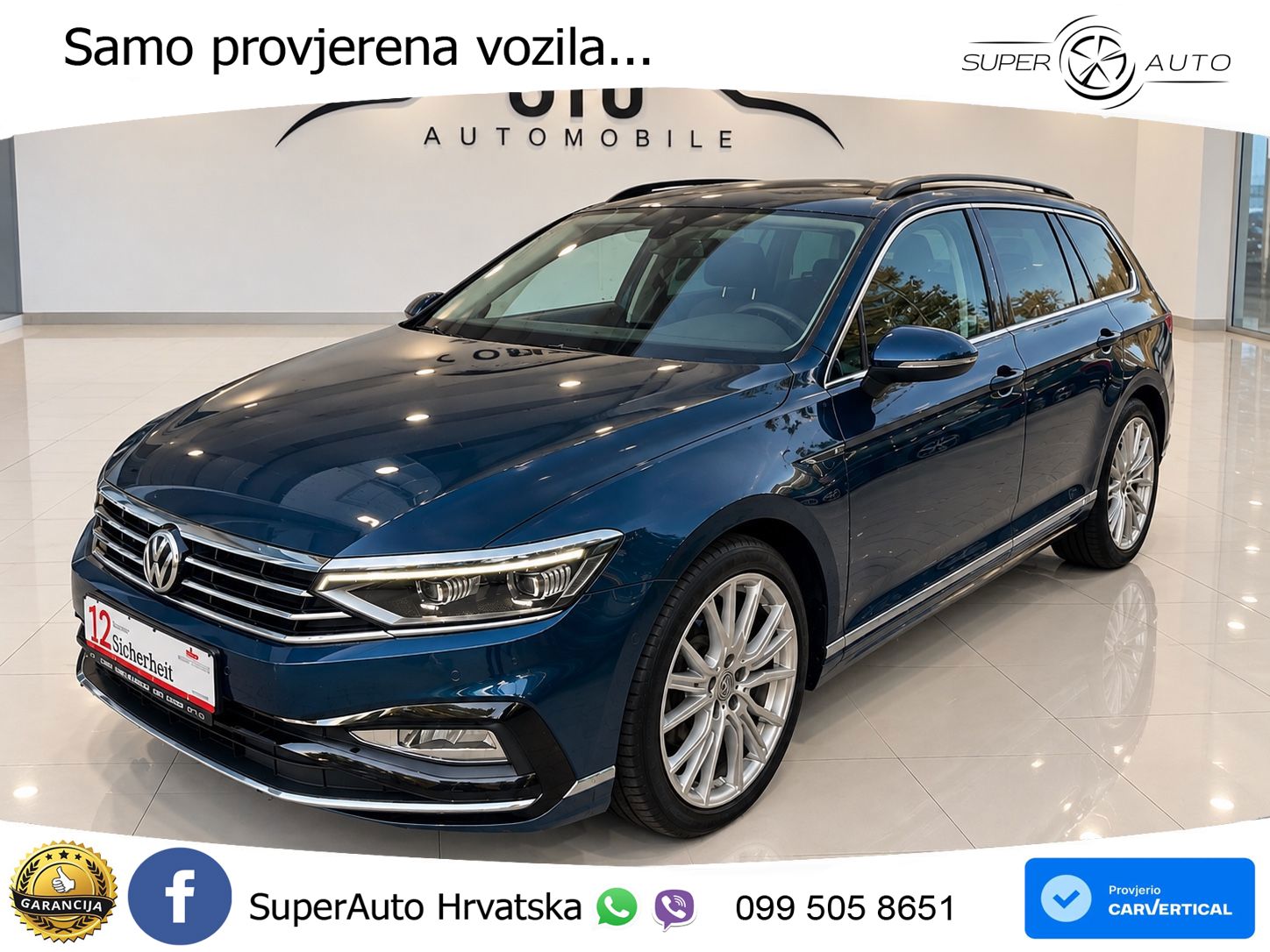 Volkswagen Passat Variant 1.6 TDI (120 KS) DSG Business LED+GR SJED+ACC