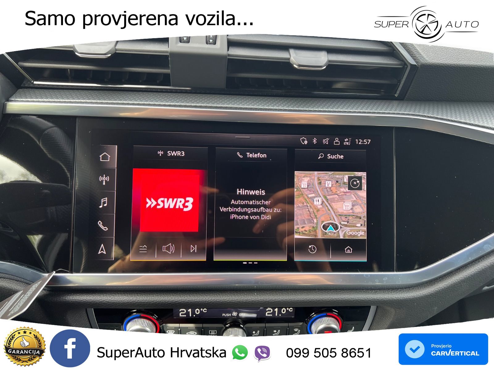 Audi Q3 II Sportback 45 TFSI (245 KS) quattro S tronic S line LED+GR SJED+ACC