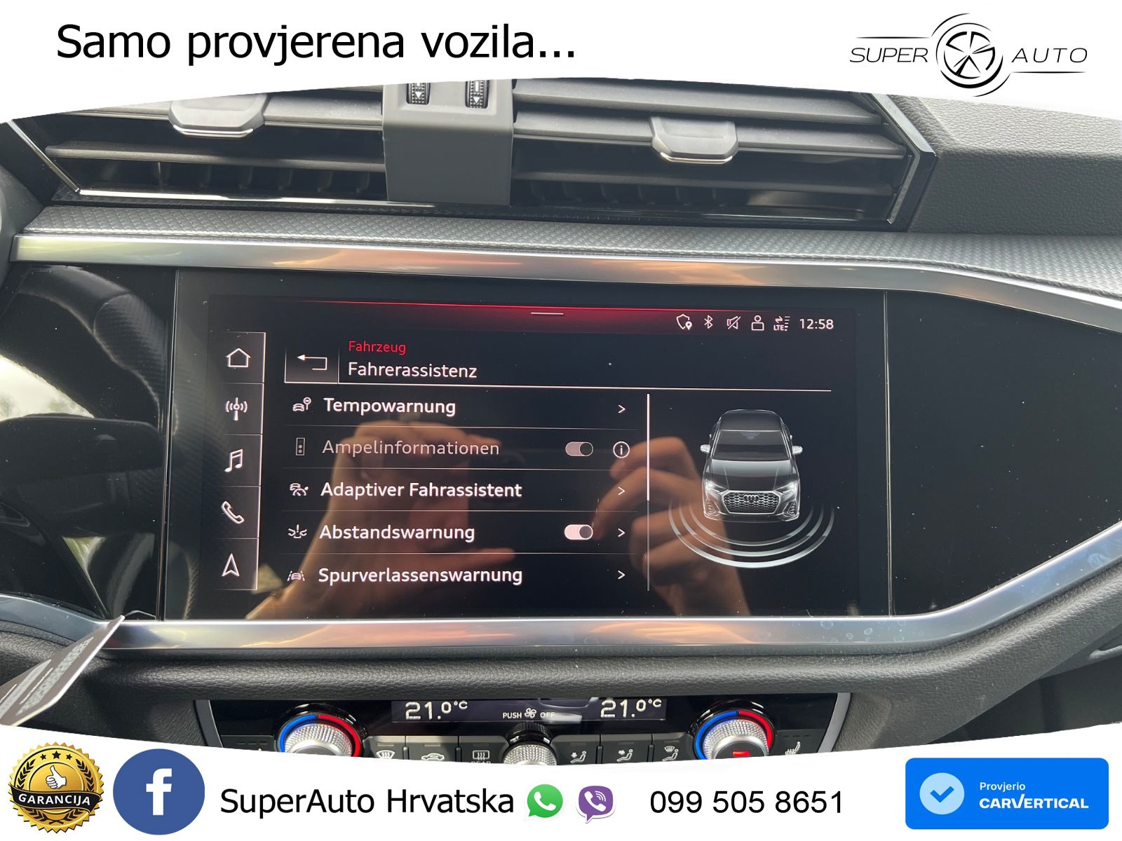 Audi Q3 II Sportback 45 TFSI (245 KS) quattro S tronic S line LED+GR SJED+ACC