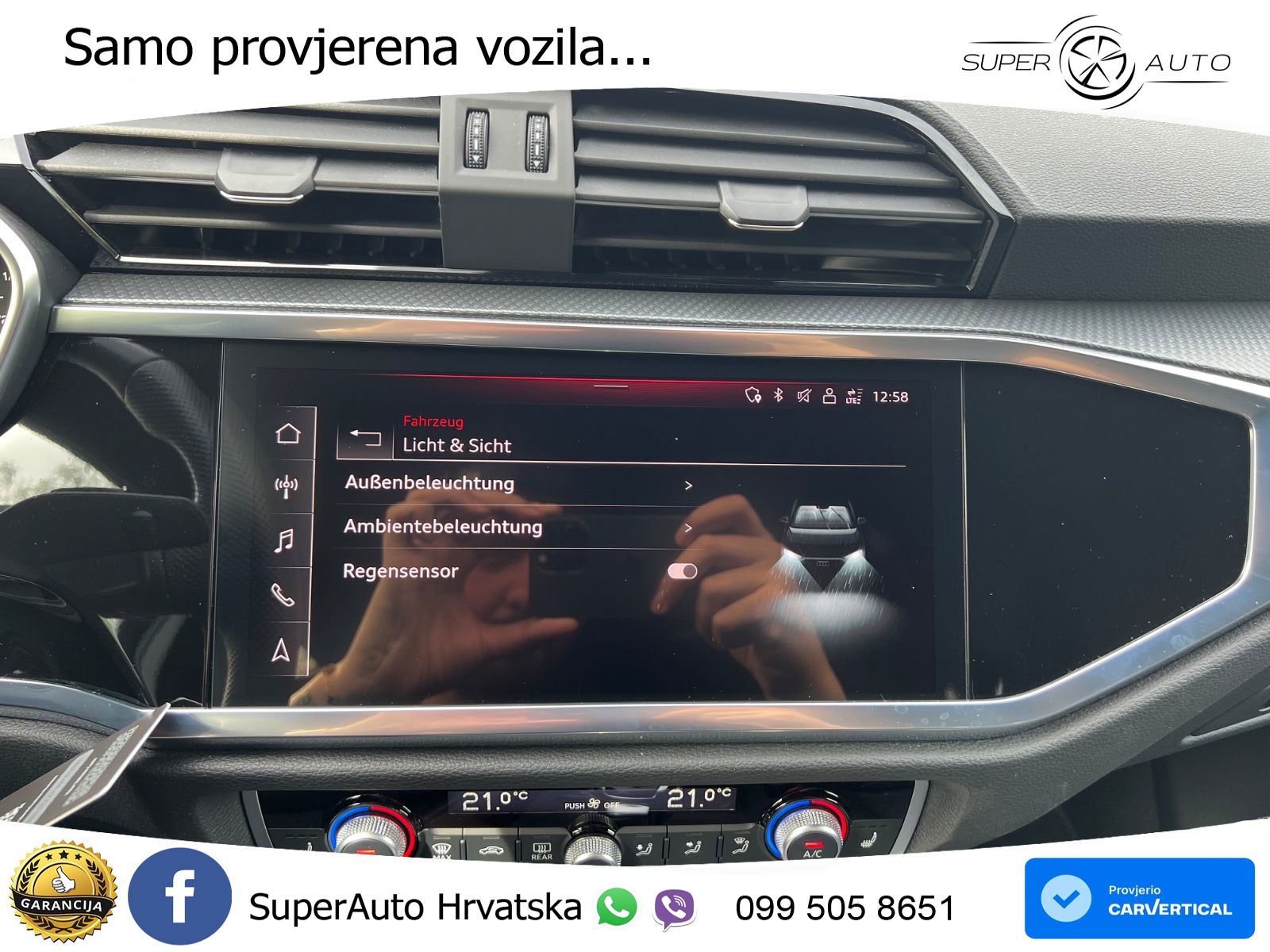Audi Q3 II Sportback 45 TFSI (245 KS) quattro S tronic S line LED+GR SJED+ACC