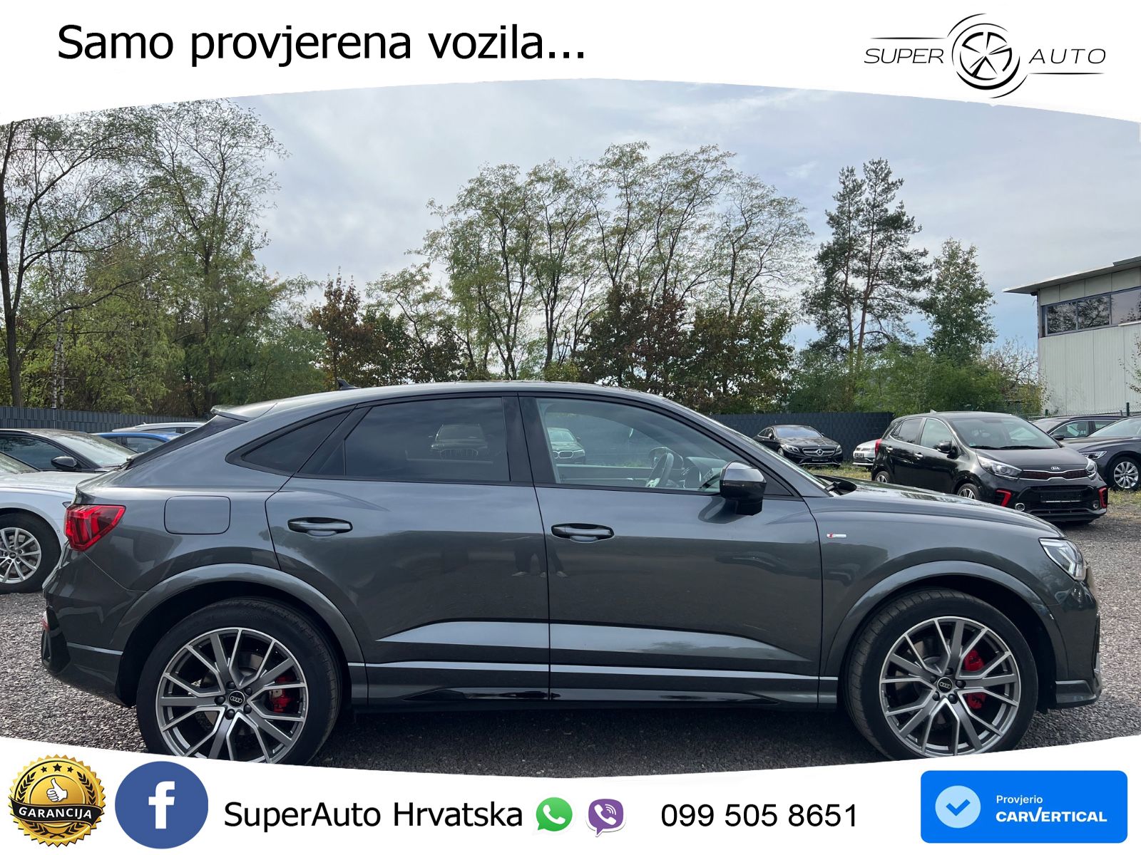 Audi Q3 II Sportback 45 TFSI (245 KS) quattro S tronic S line LED+GR SJED+ACC