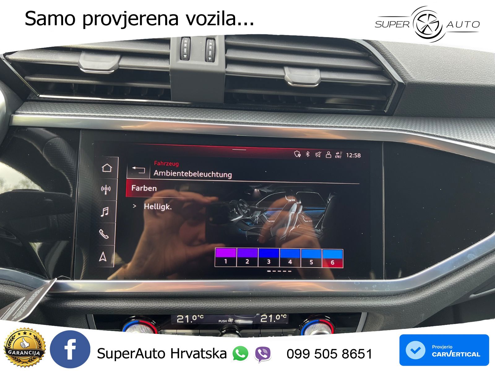 Audi Q3 II Sportback 45 TFSI (245 KS) quattro S tronic S line LED+GR SJED+ACC