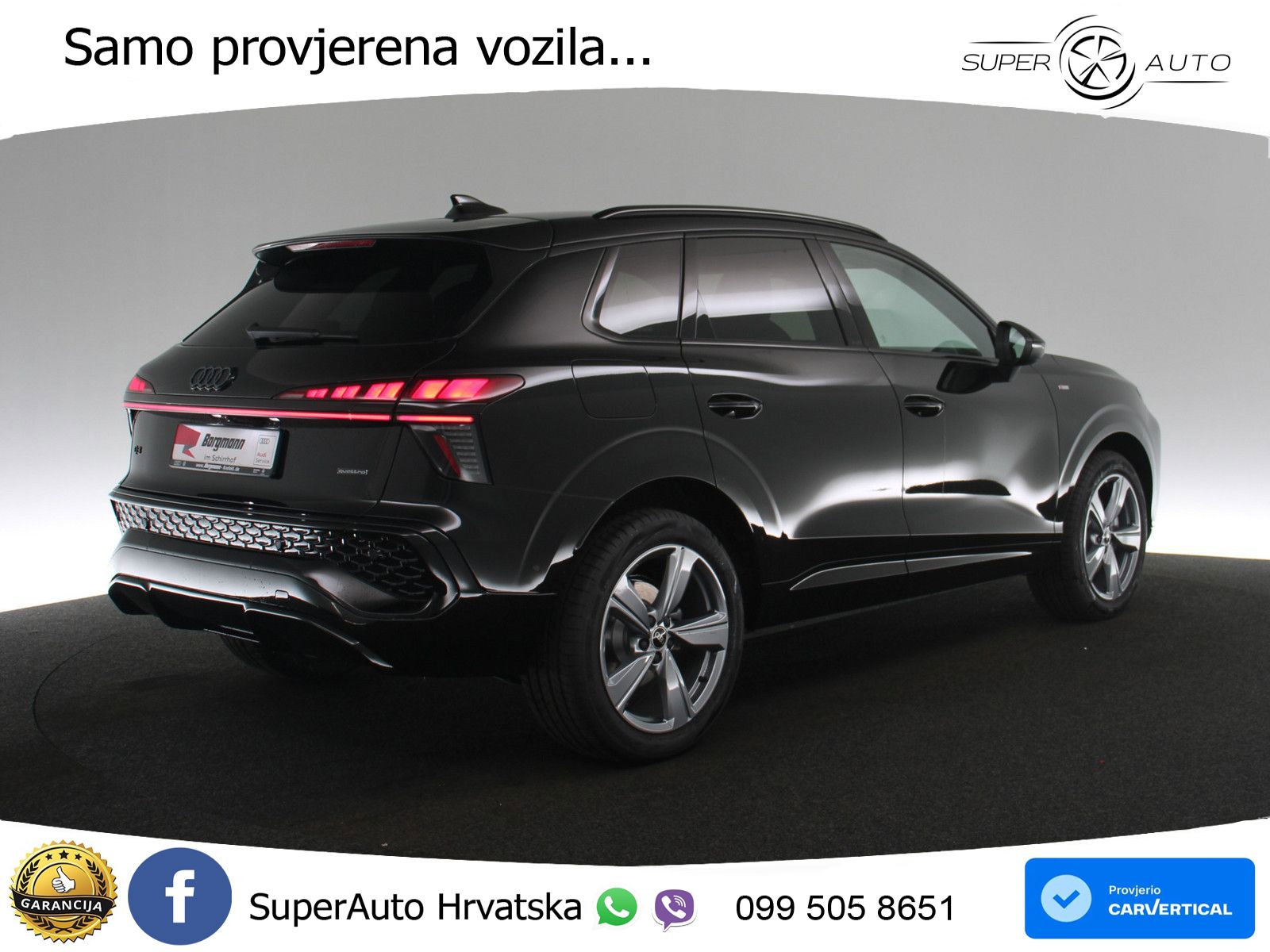 Audi Q3 2.0 TFSI (204 KS) quattro S tronic S line LED+GR SJED+ACC