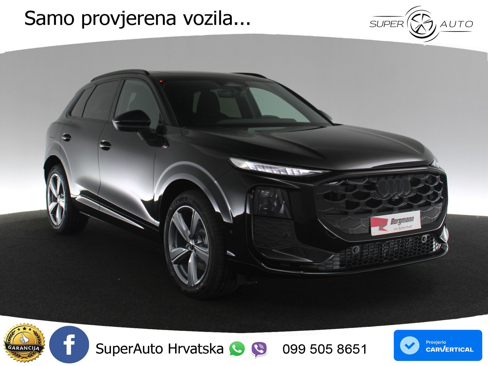 Audi Q3 2.0 TFSI (204 KS) quattro S tronic S line LED+GR SJED+ACC