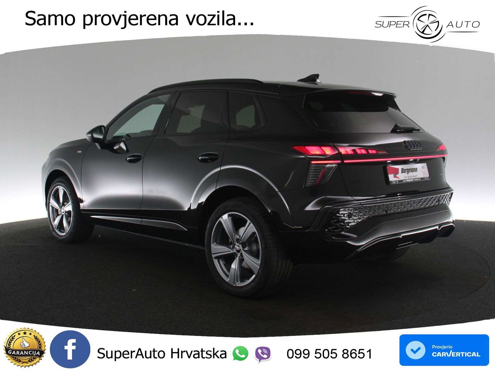 Audi Q3 2.0 TFSI (204 KS) quattro S tronic S line LED+GR SJED+ACC