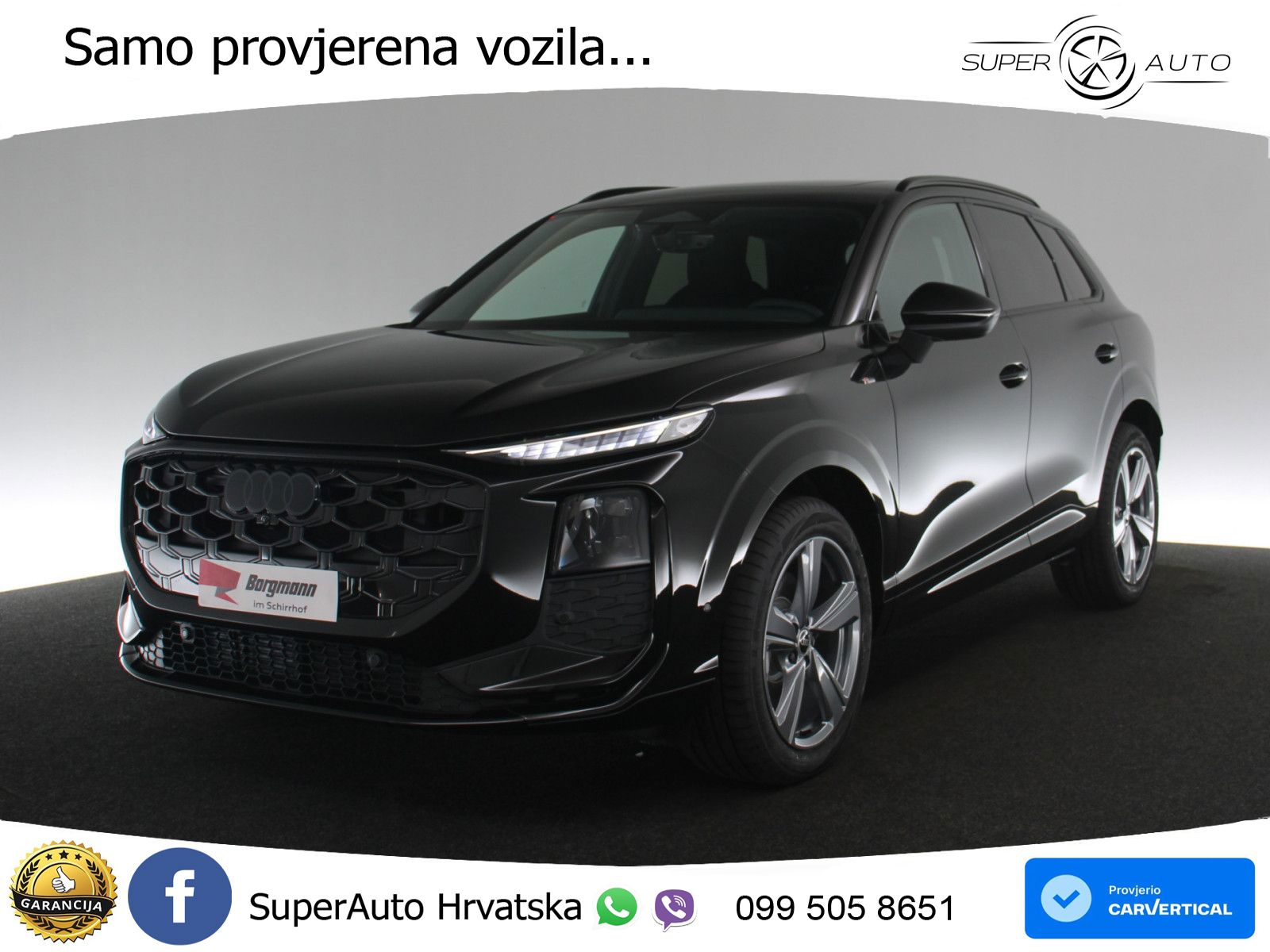 Audi Q3 2.0 TFSI (204 KS) quattro S tronic S line LED+GR SJED+ACC