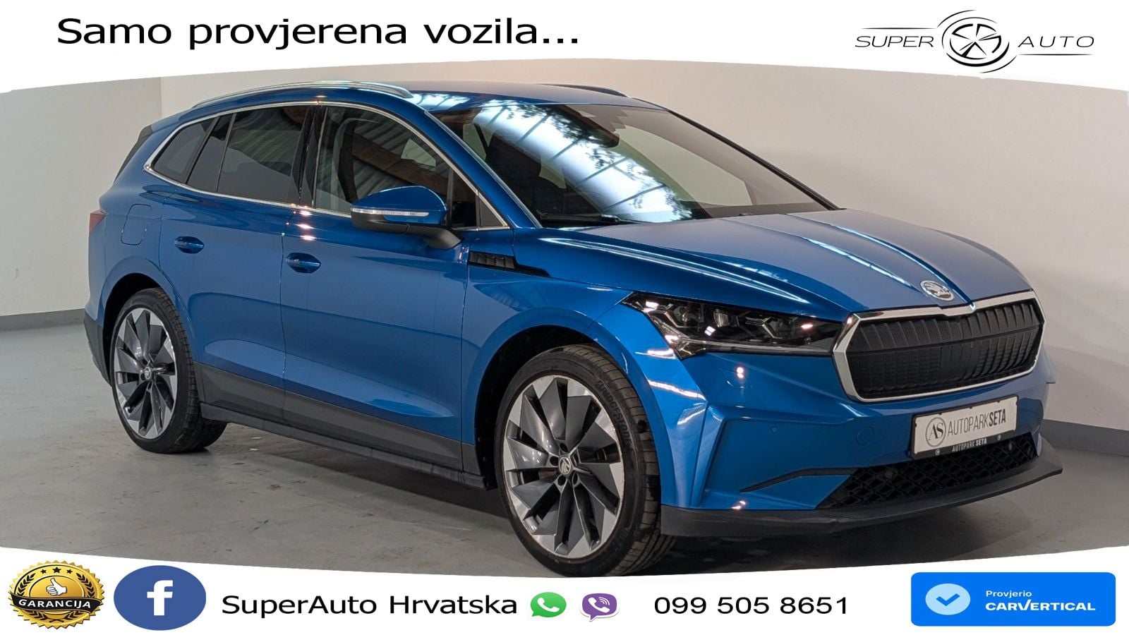Škoda Enyaq iV 80 82 kWh (204 KS) Suite LED+GR SJED+ACC