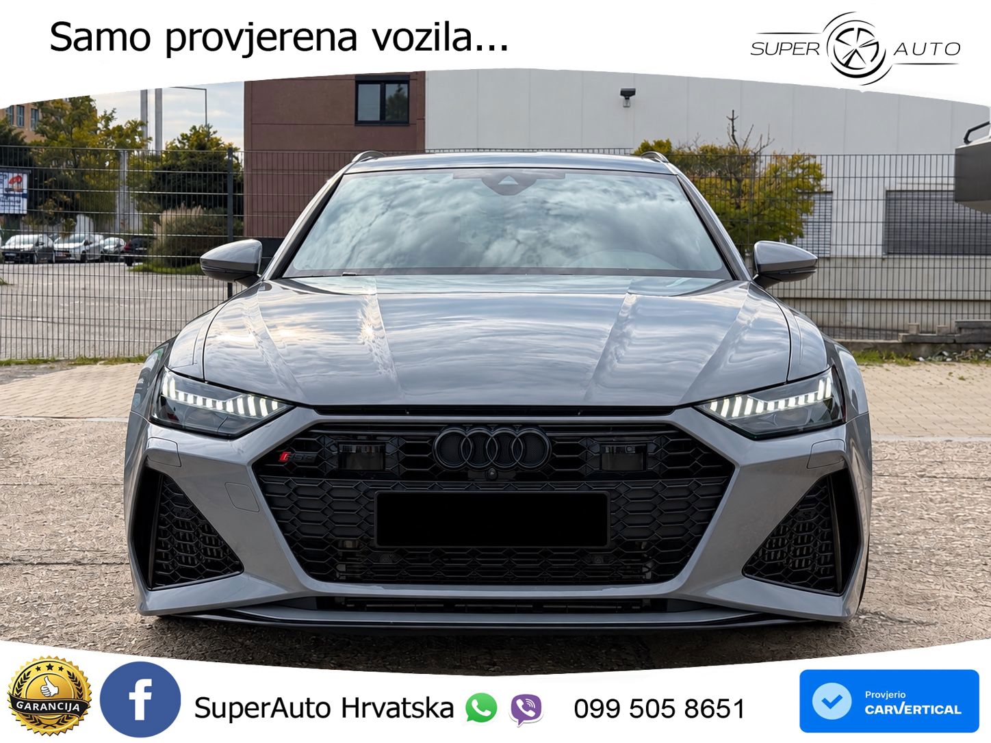Audi RS6 Avant 4.0 TFSI V8 (600 KS) quattro Tiptronic LED+GR SJED+ACC