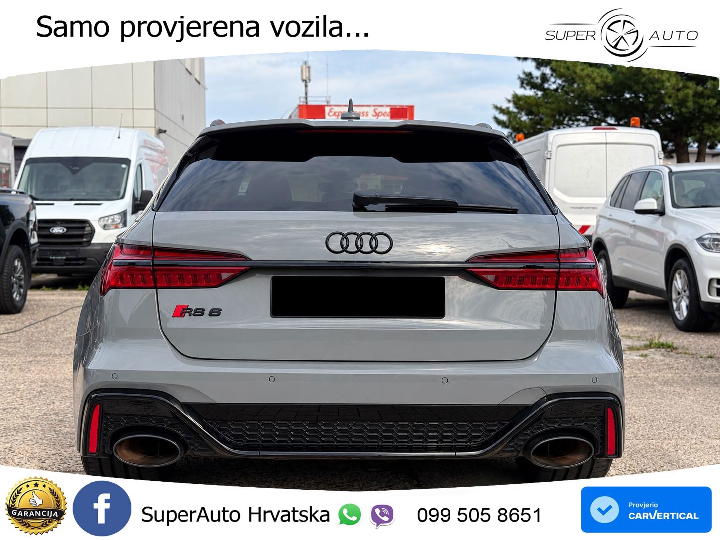 Audi RS6 Avant 4.0 TFSI V8 (600 KS) quattro Tiptronic LED+GR SJED+ACC