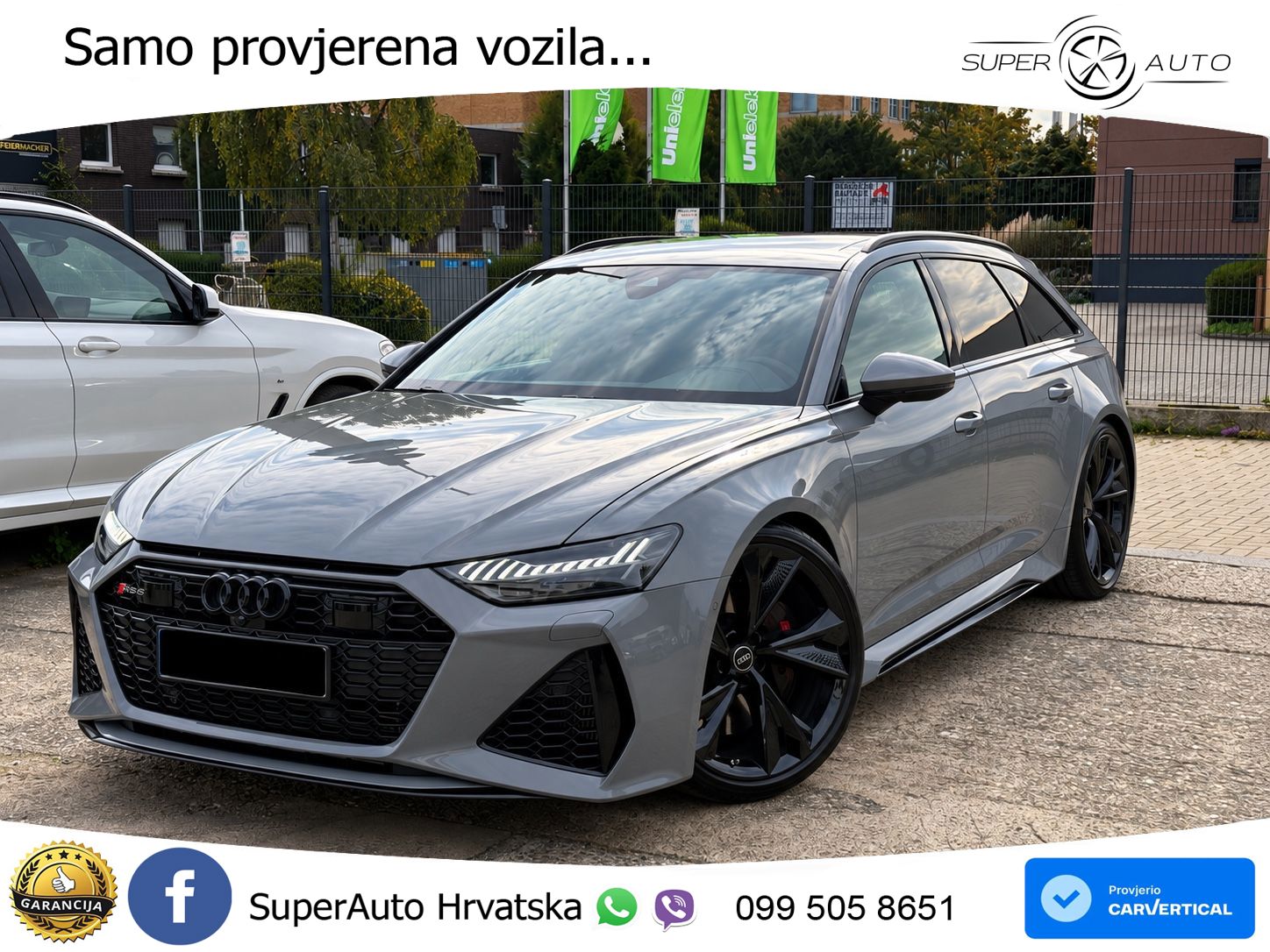 Audi RS6 Avant 4.0 TFSI V8 (600 KS) quattro Tiptronic LED+GR SJED+ACC