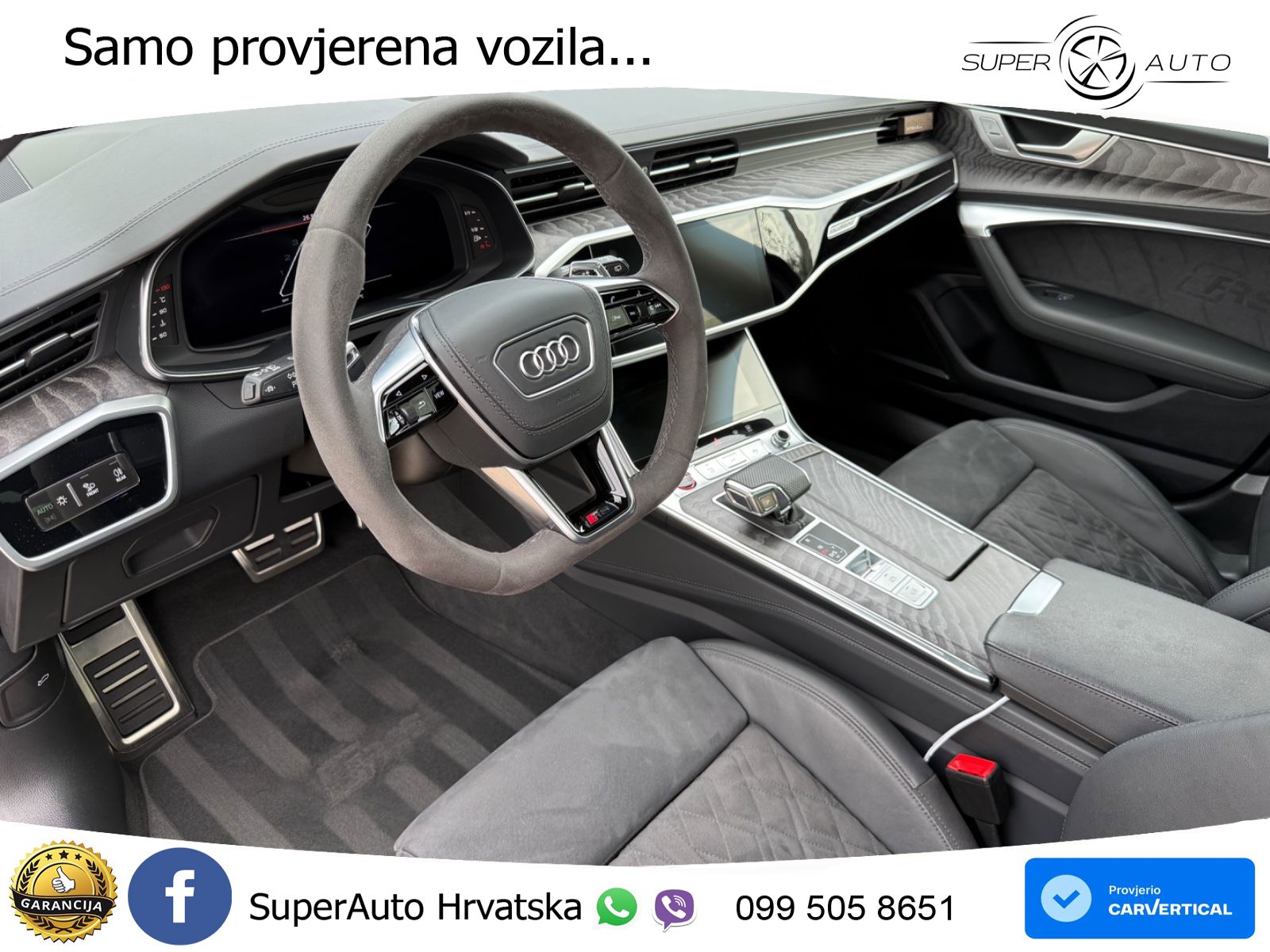 Audi RS6 Avant 4.0 TFSI V8 (600 KS) quattro Tiptronic LED+GR SJED+ACC