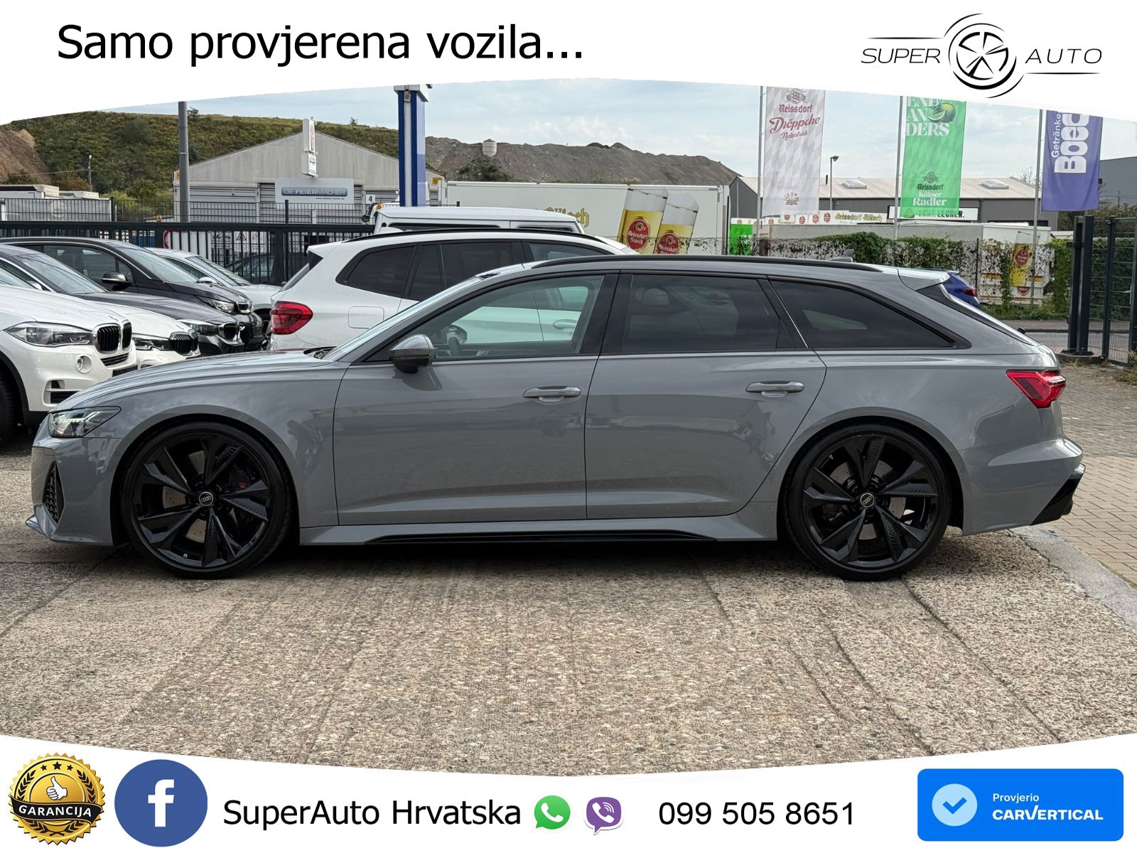 Audi RS6 Avant 4.0 TFSI V8 (600 KS) quattro Tiptronic LED+GR SJED+ACC