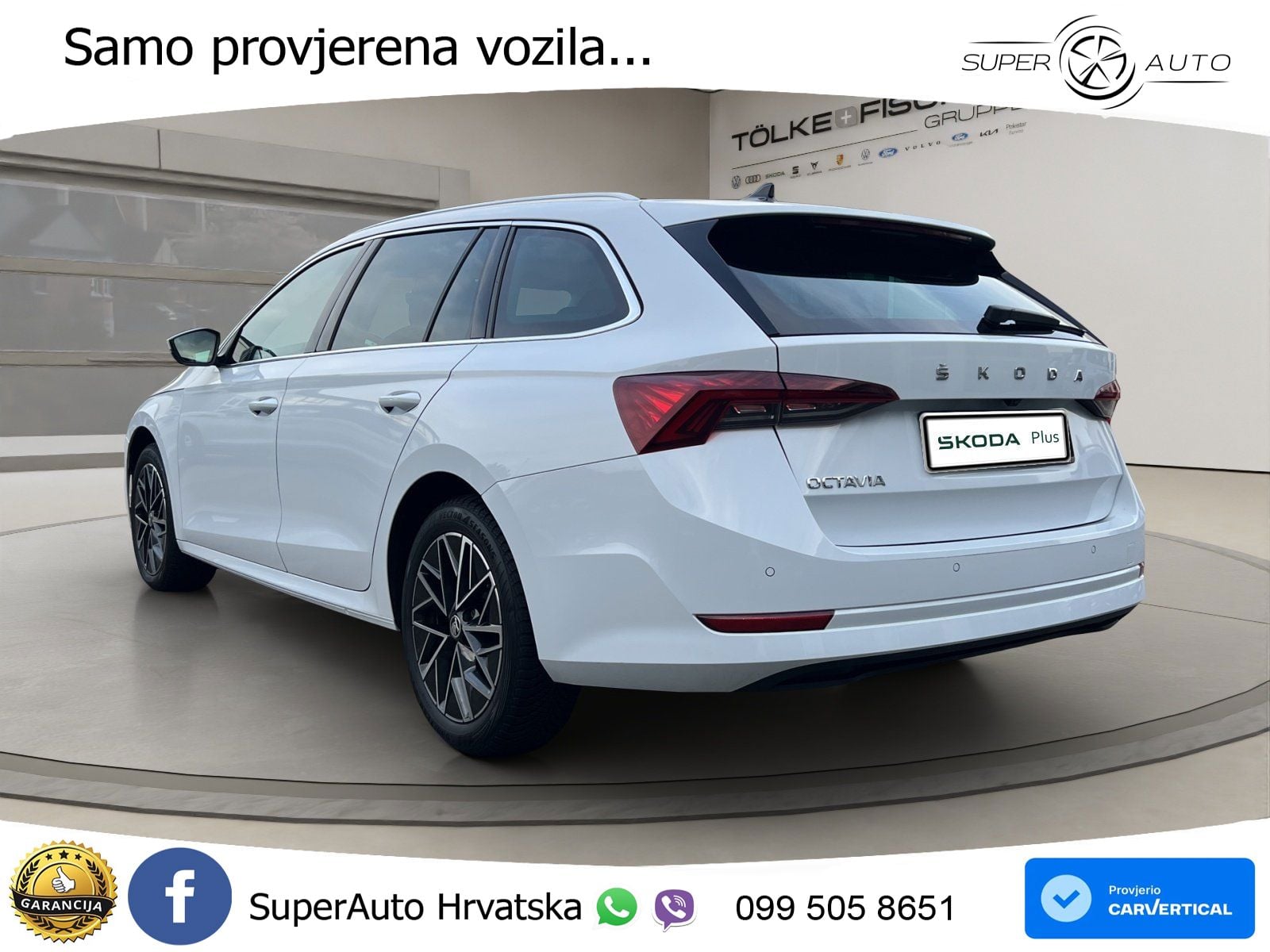 Škoda Octavia Combi 2.0 TDI (150 KS) DSG LED+GR SJED+ACC