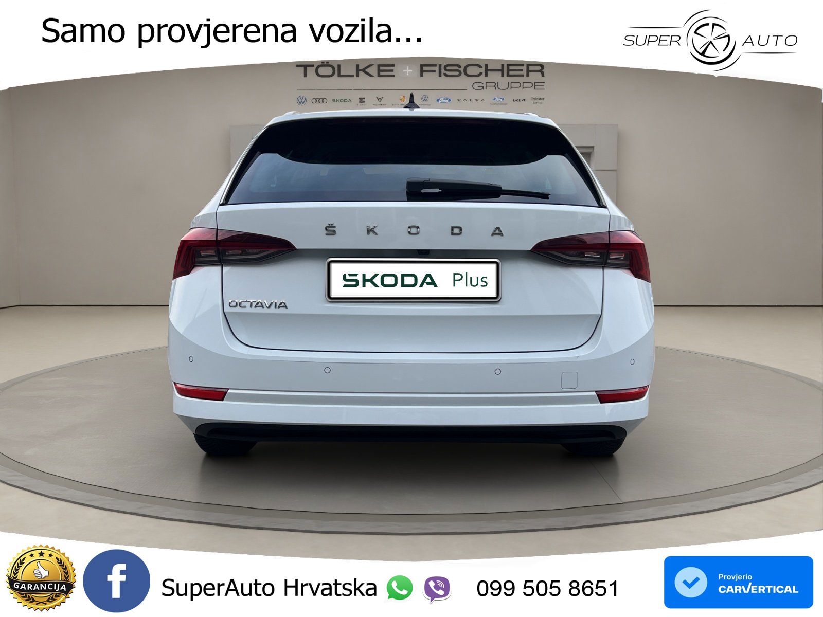 Škoda Octavia Combi 2.0 TDI (150 KS) DSG LED+GR SJED+ACC