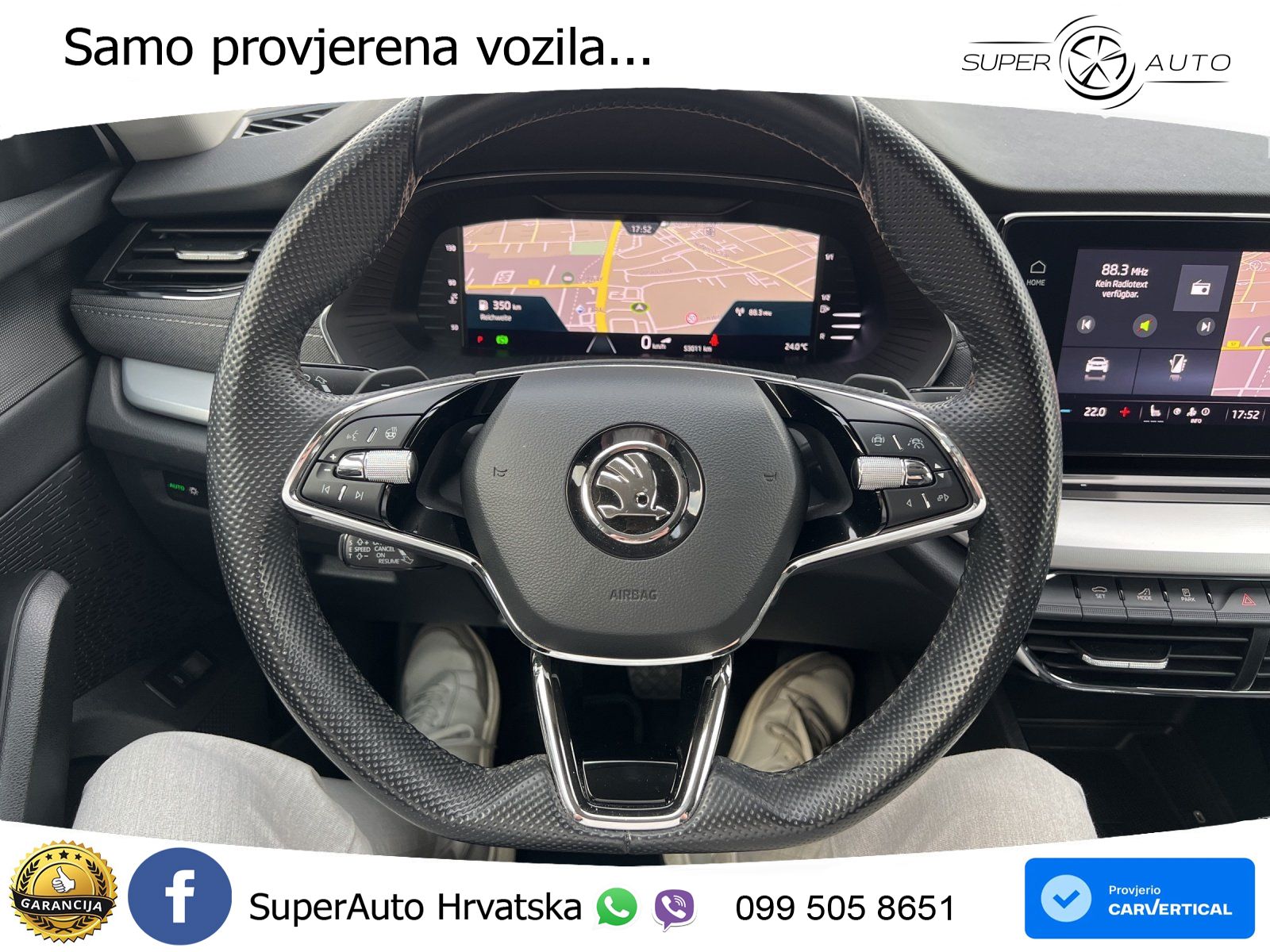 Škoda Octavia Combi 2.0 TDI (150 KS) DSG LED+GR SJED+ACC