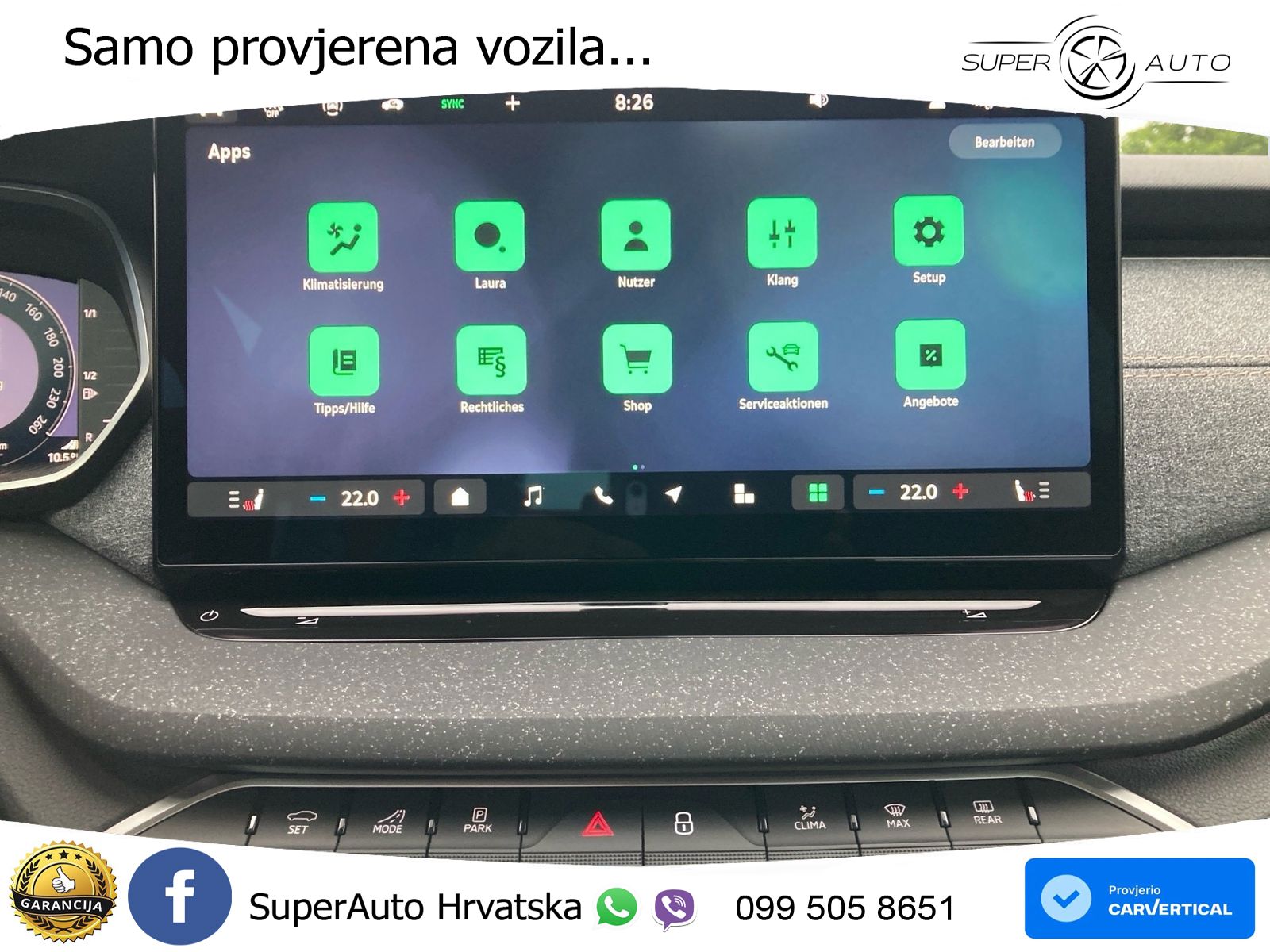 Škoda Octavia Combi 1.5 TSI (150 KS) DSG LED+GR SJED+ACC