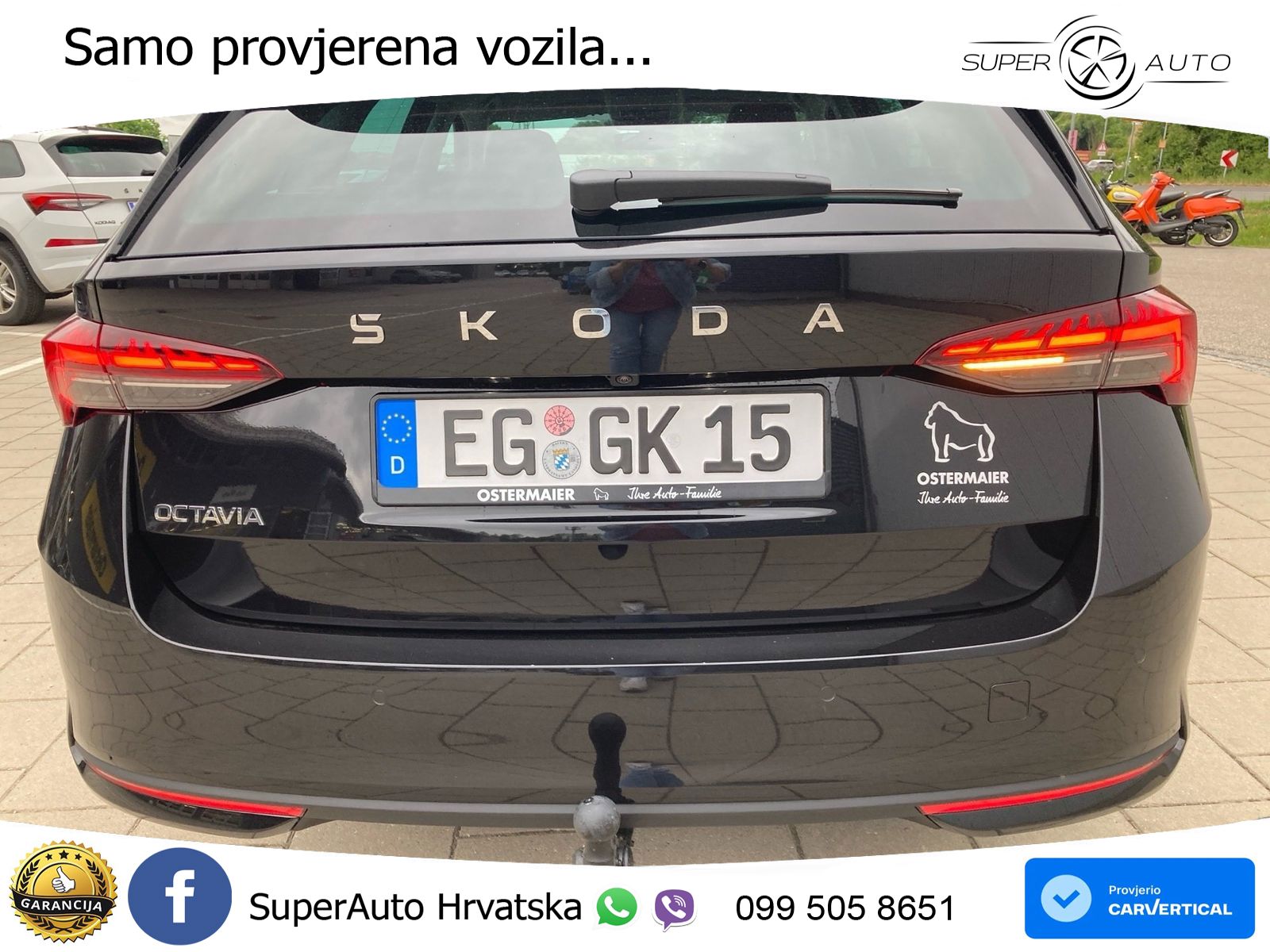 Škoda Octavia Combi 1.5 TSI (150 KS) DSG LED+GR SJED+ACC