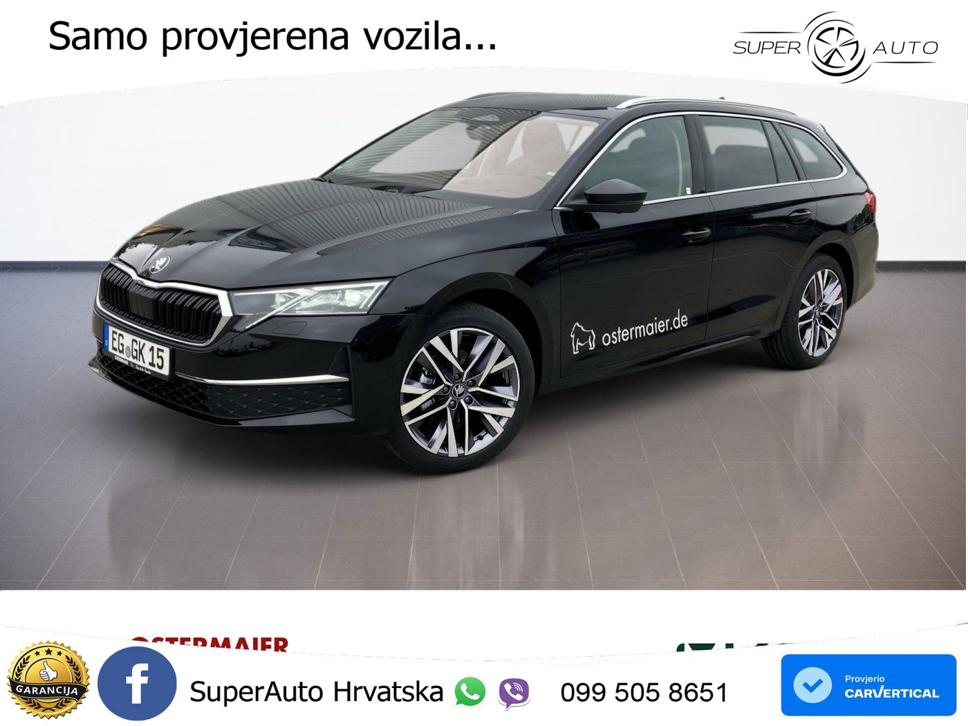 Škoda Octavia Combi 1.5 TSI (150 KS) DSG LED+GR SJED+ACC