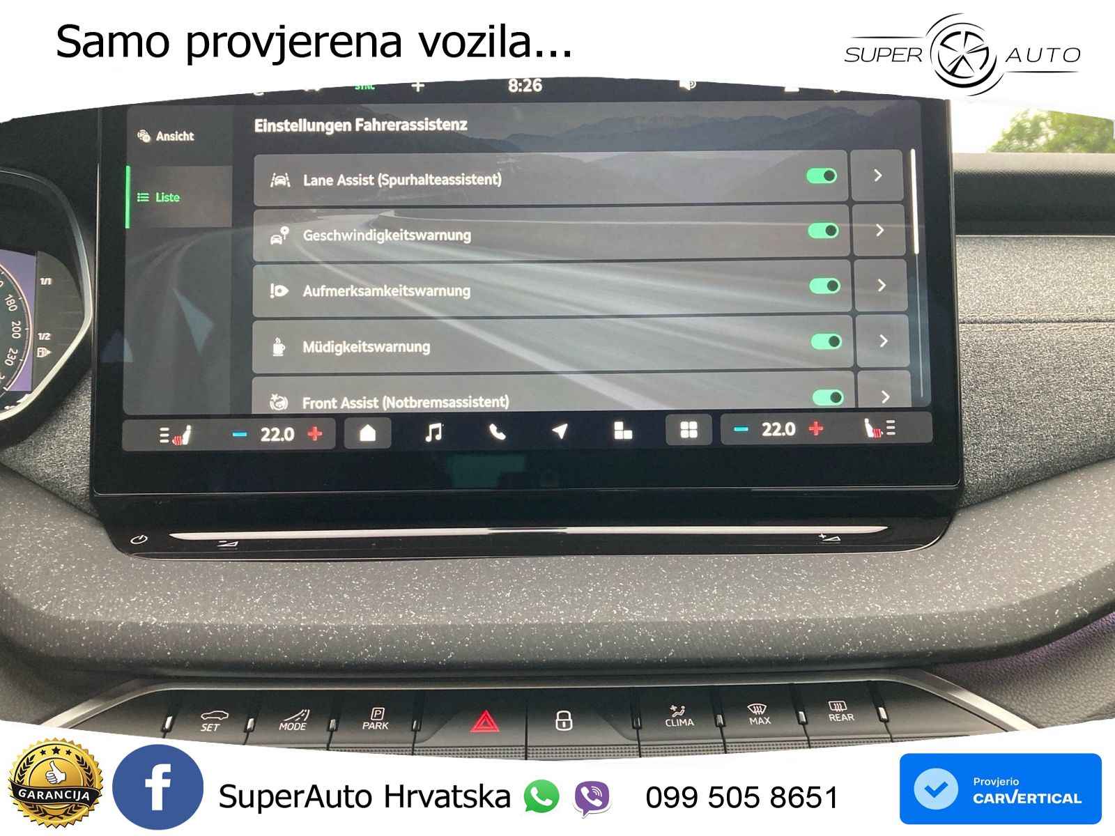 Škoda Octavia Combi 1.5 TSI (150 KS) DSG LED+GR SJED+ACC