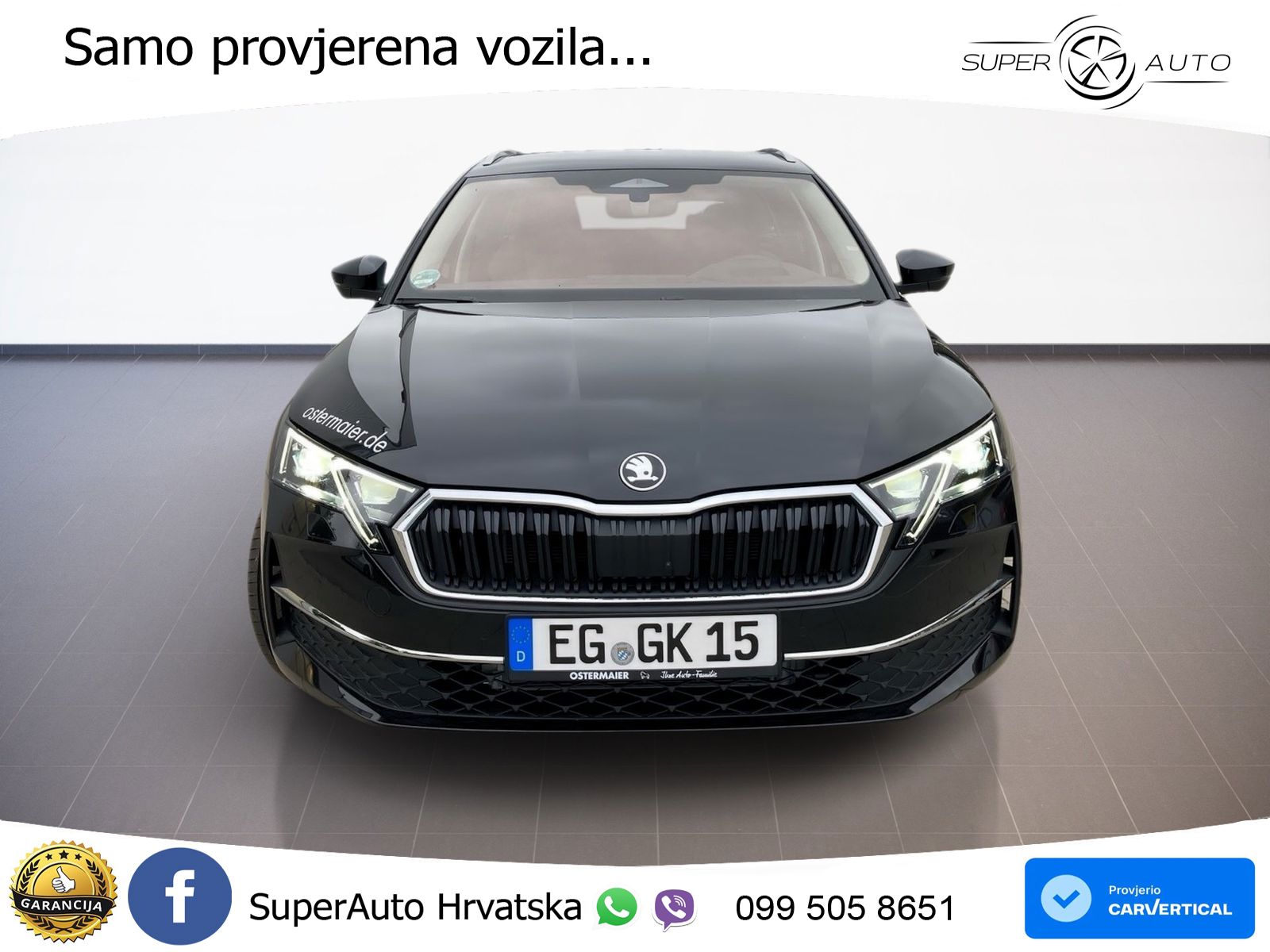 Škoda Octavia Combi 1.5 TSI (150 KS) DSG LED+GR SJED+ACC