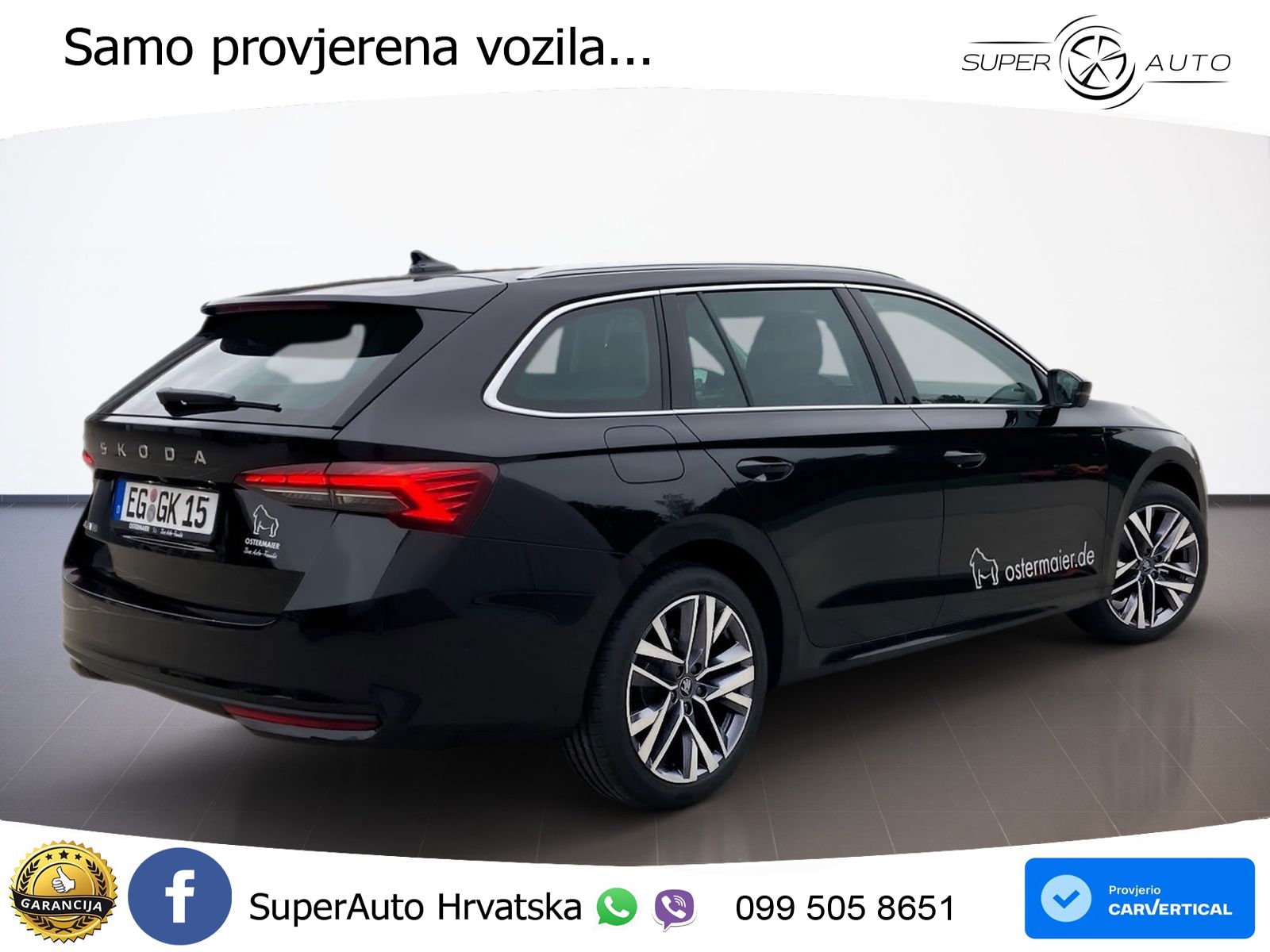Škoda Octavia Combi 1.5 TSI (150 KS) DSG LED+GR SJED+ACC