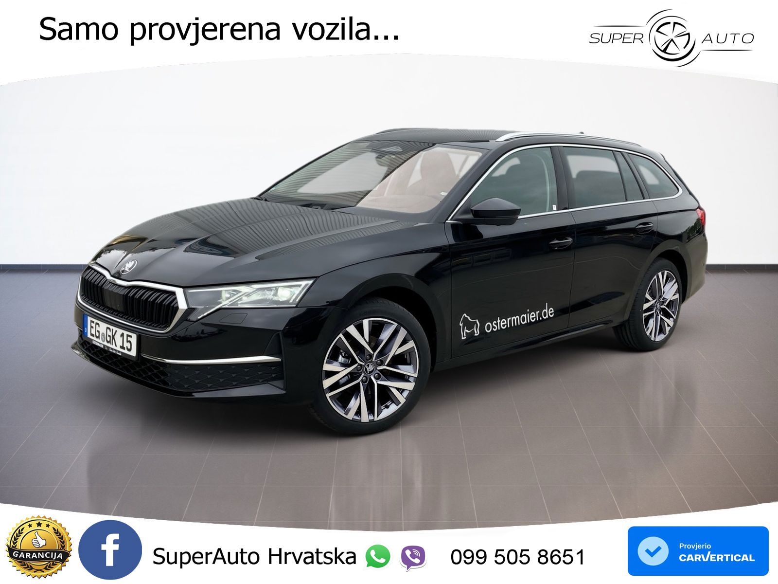 Škoda Octavia Combi 1.5 TSI (150 KS) DSG LED+GR SJED+ACC